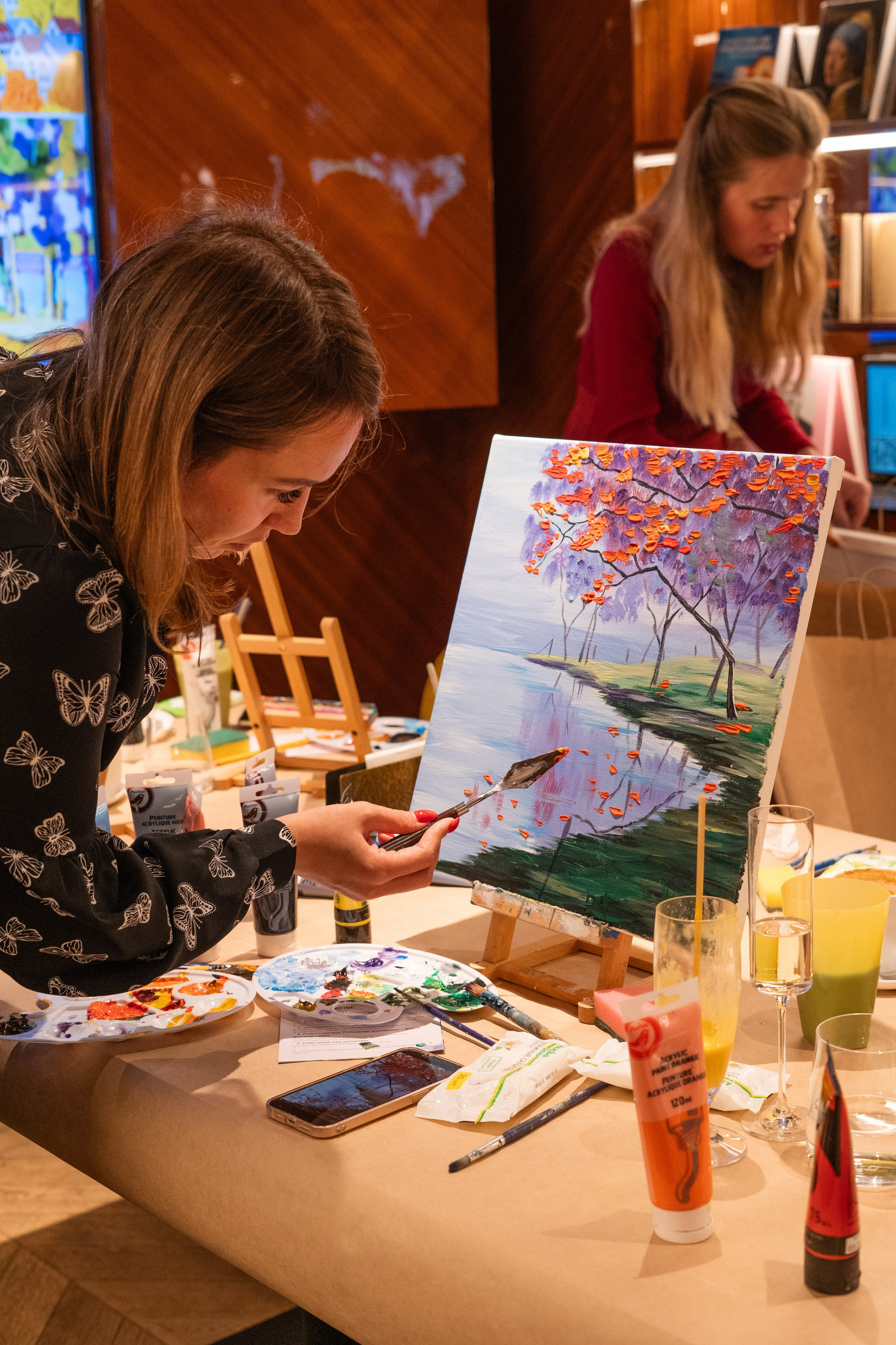 Корпоратив Teach Me Art 3. Портретный фотограф в Москве и Санкт-Петербурге Арина Чех