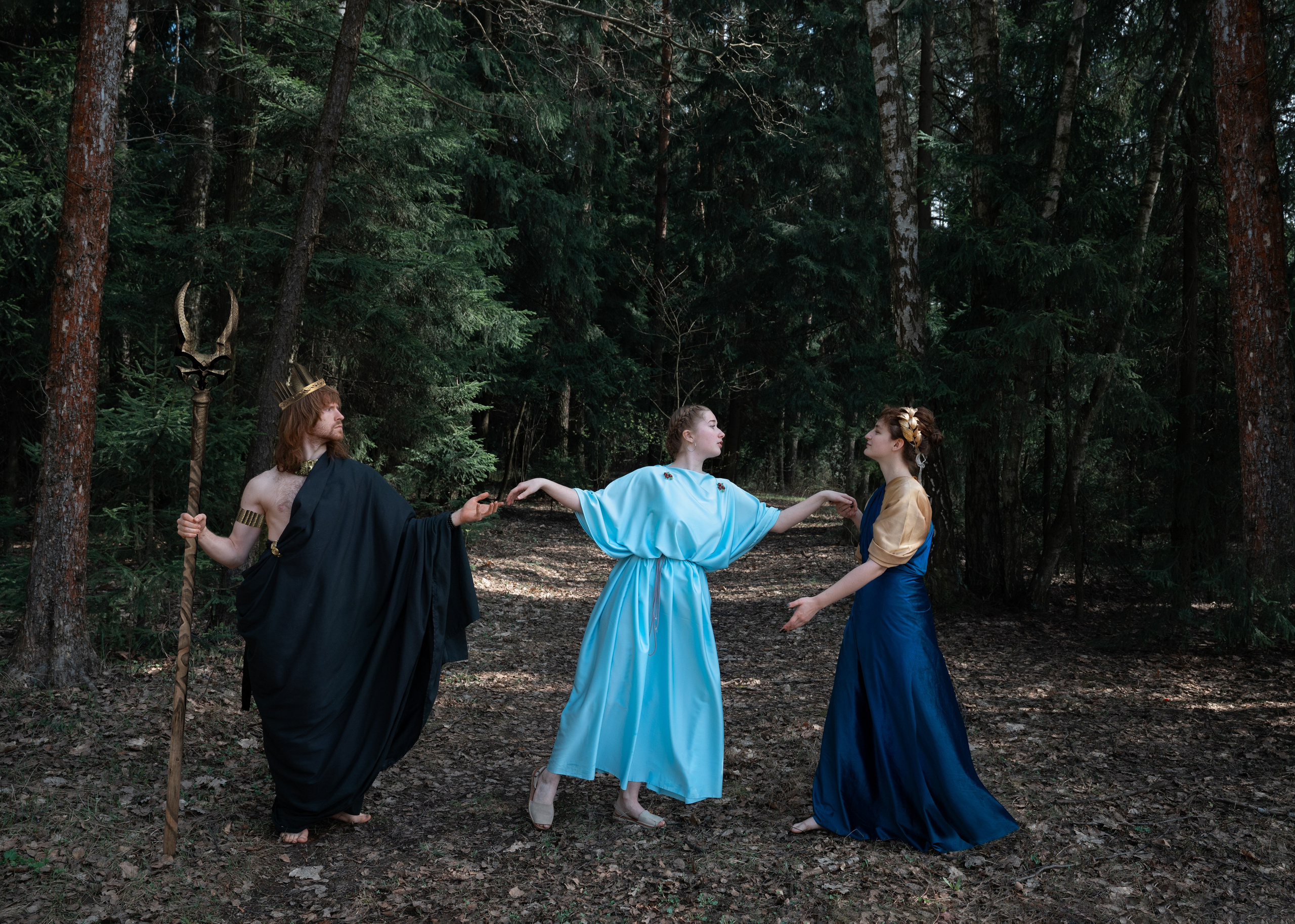 Времена Года. Деметра и Персефона. Анна Новосельцева. Индивидуальные фотосессии в Москве и М.О