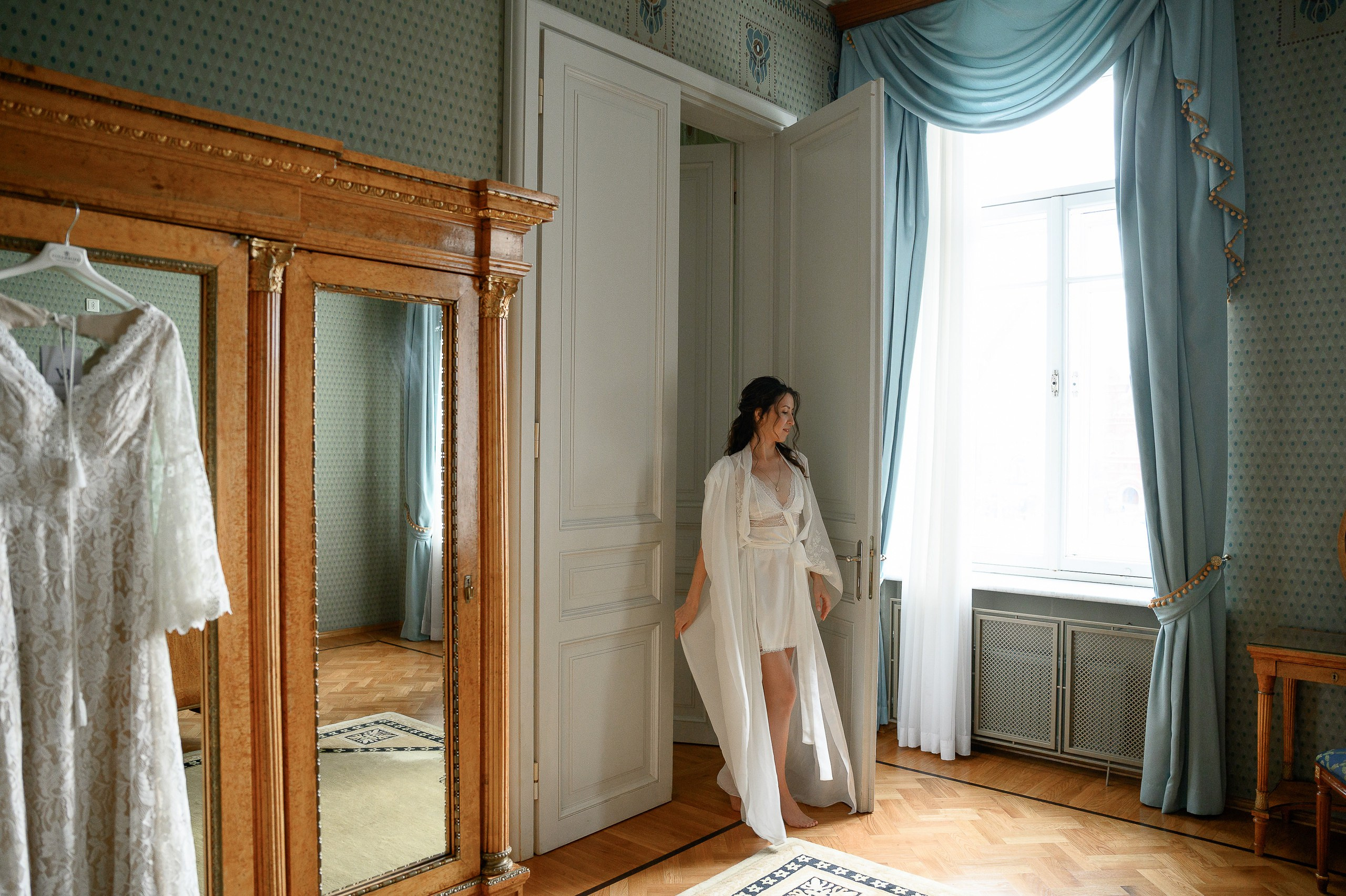 Утро невесты в отеле Националь, Москва. Semerlina.ru