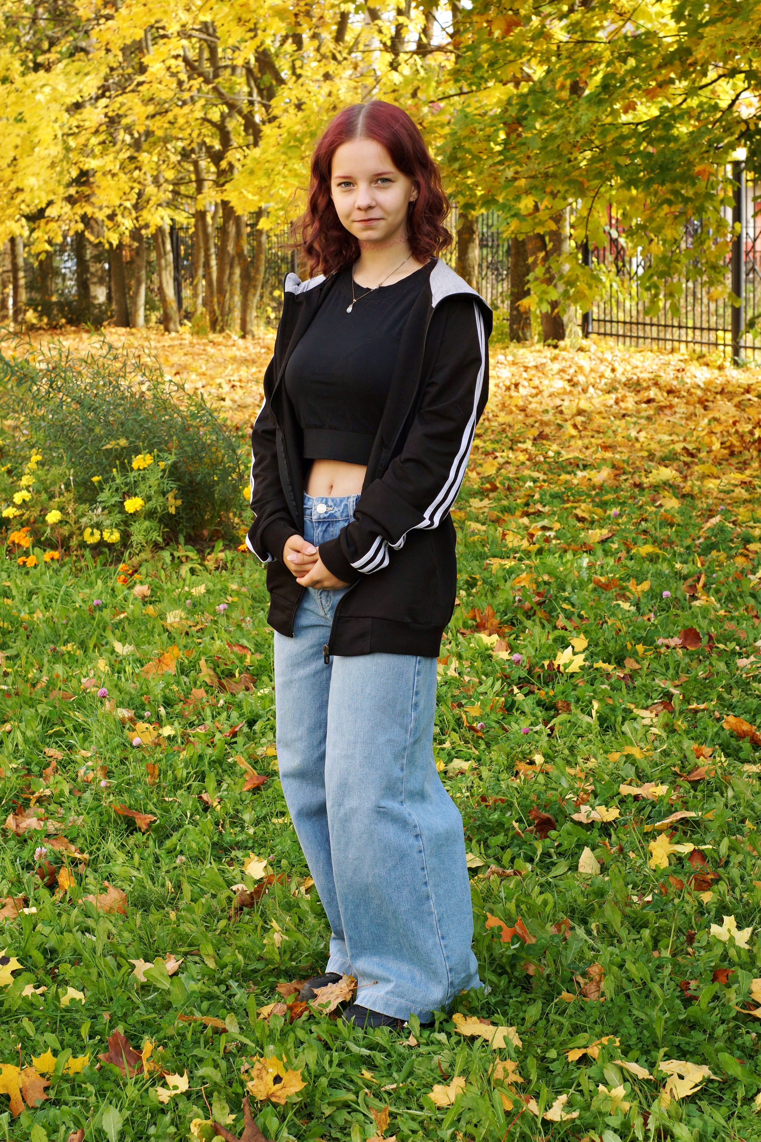 Осенняя фотосессия в школе г. Йошкар-Ола