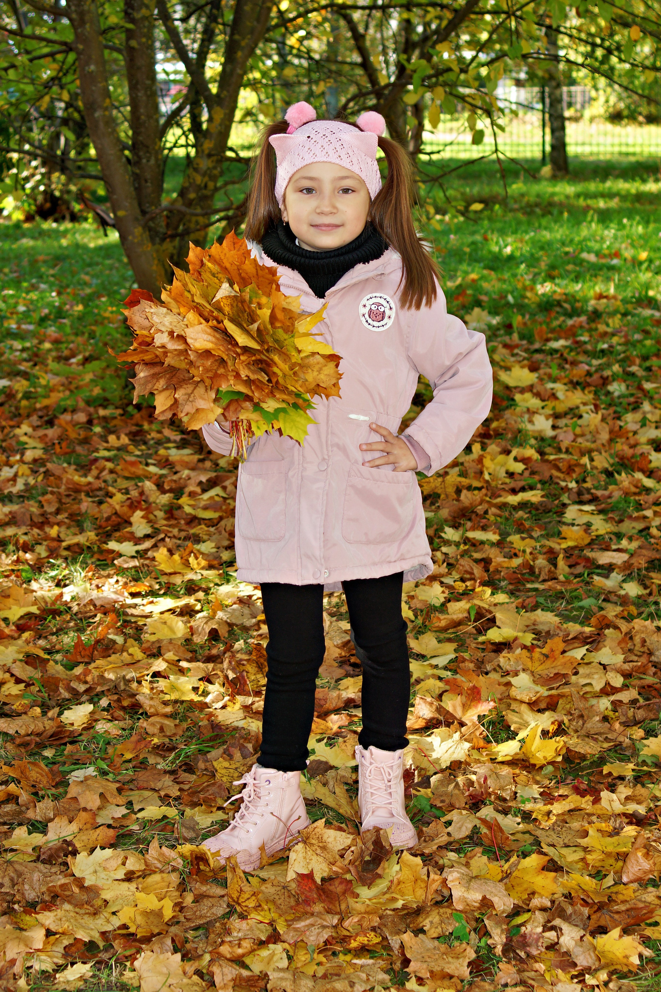 Осенняя фотосессия в детском саду г. Йошкар-Ола