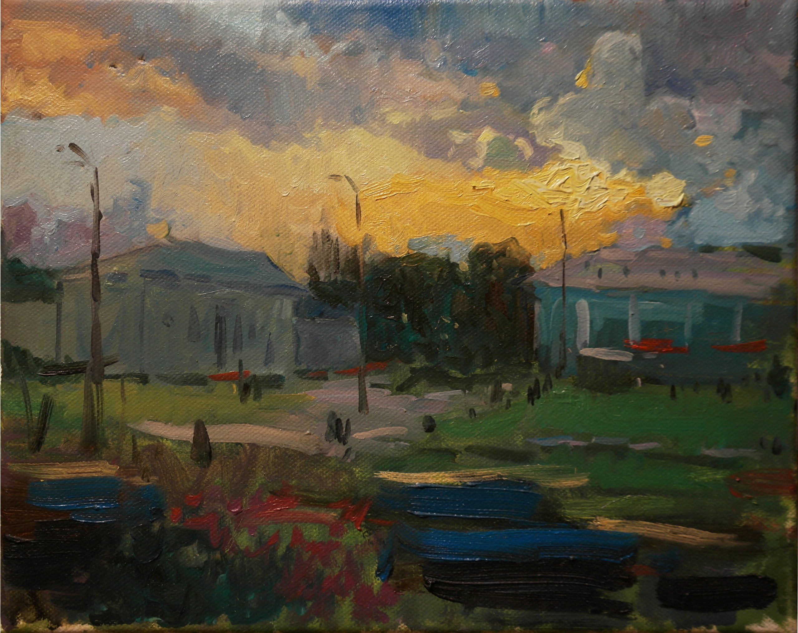 Этюды. Paintings by the artist Sergey Ratchin