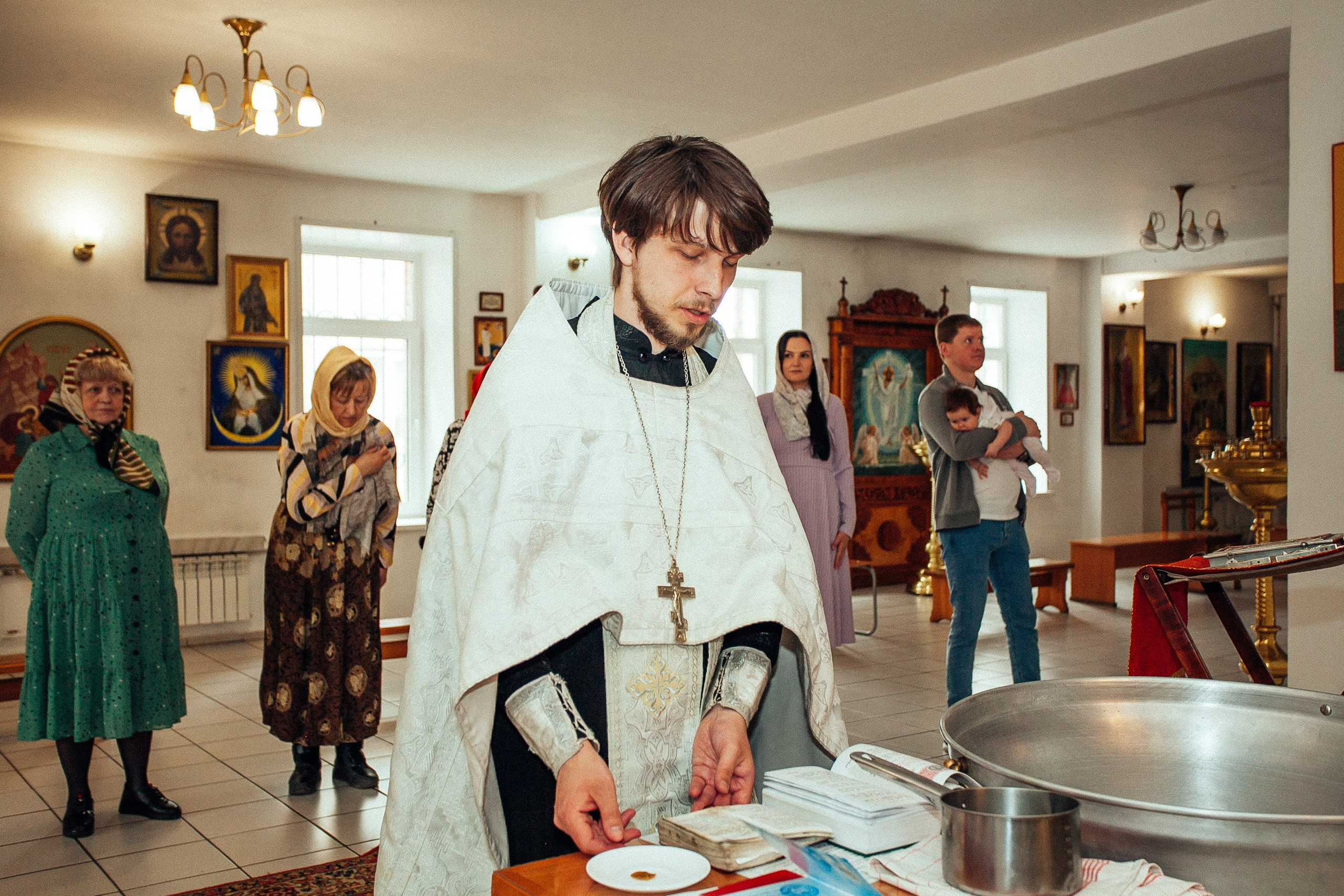 Крещение. Фотограф Дарья Локотко в Красноярске