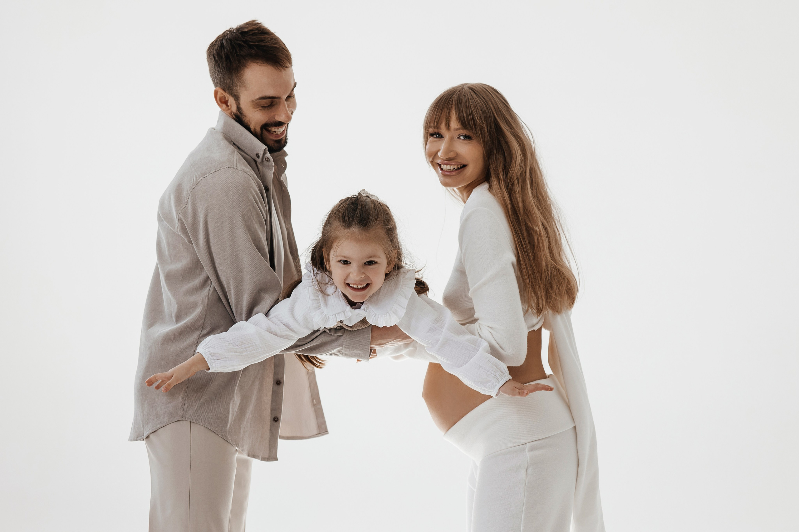 Анастасия с семьей