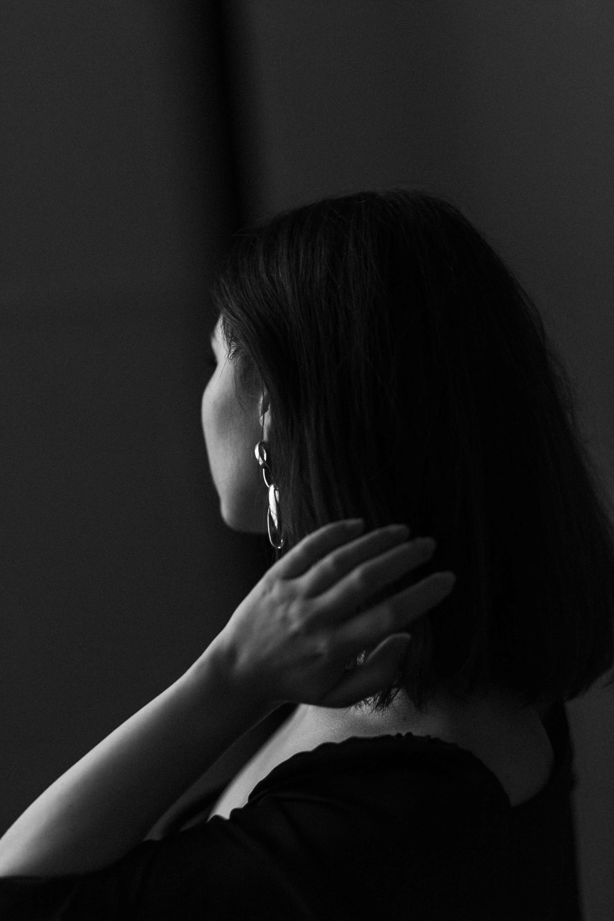 Девушка в черном платье — Лана. Свадебный фотограф в Нижнем Новгороде Генеральская Ира