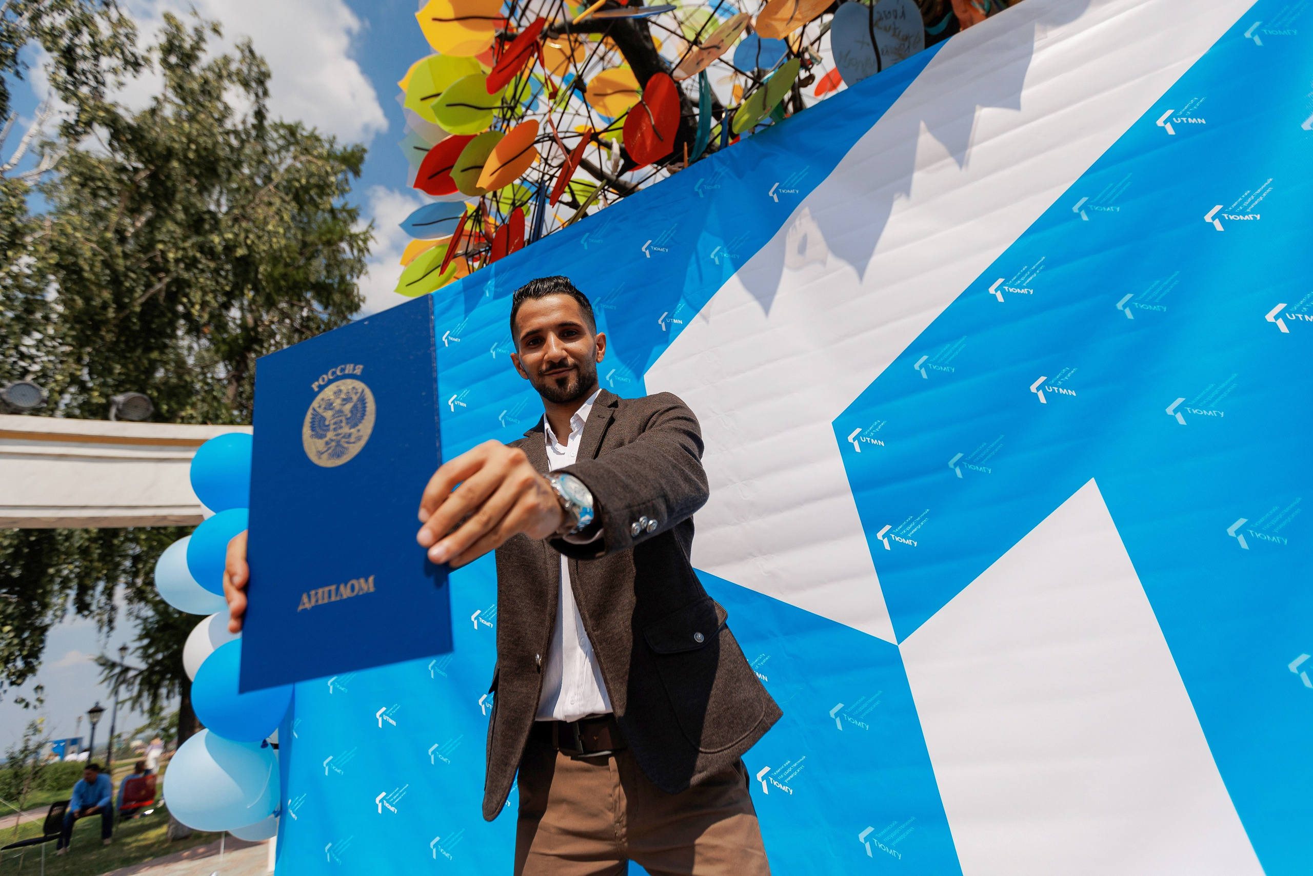 Вручение дипломов. ТюмГУ. Даниил Савиных | Фотограф Тюмень