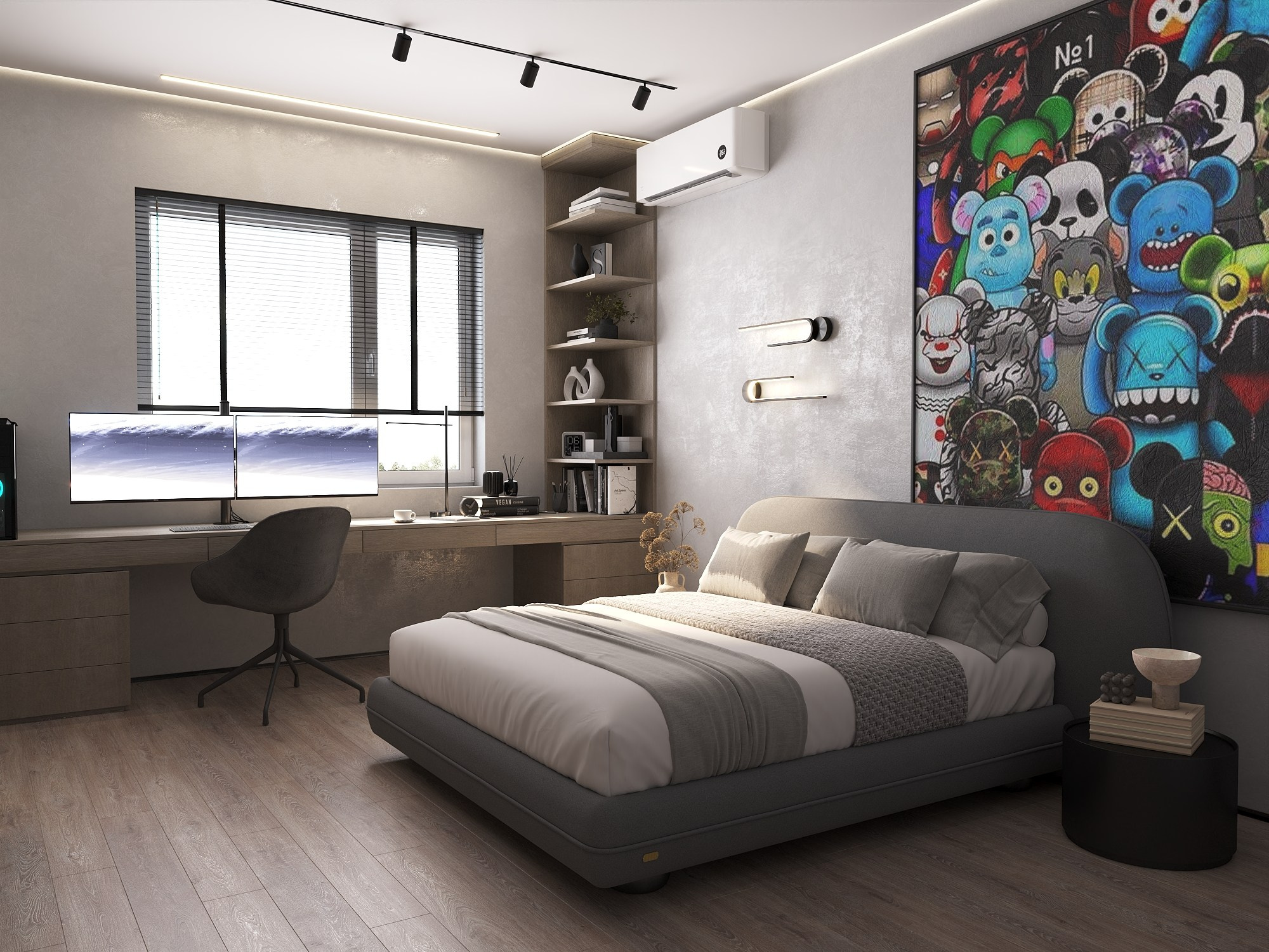 Пос. Южные ключи 119 м². БК студия дизайна интерьера