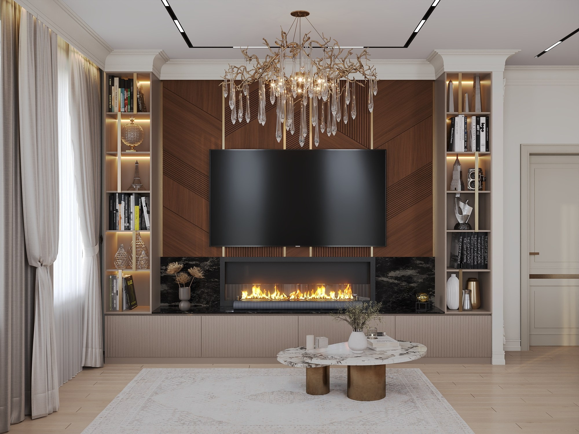 Пос. Большой исток, жилой дом 171 м². БК студия дизайна интерьера