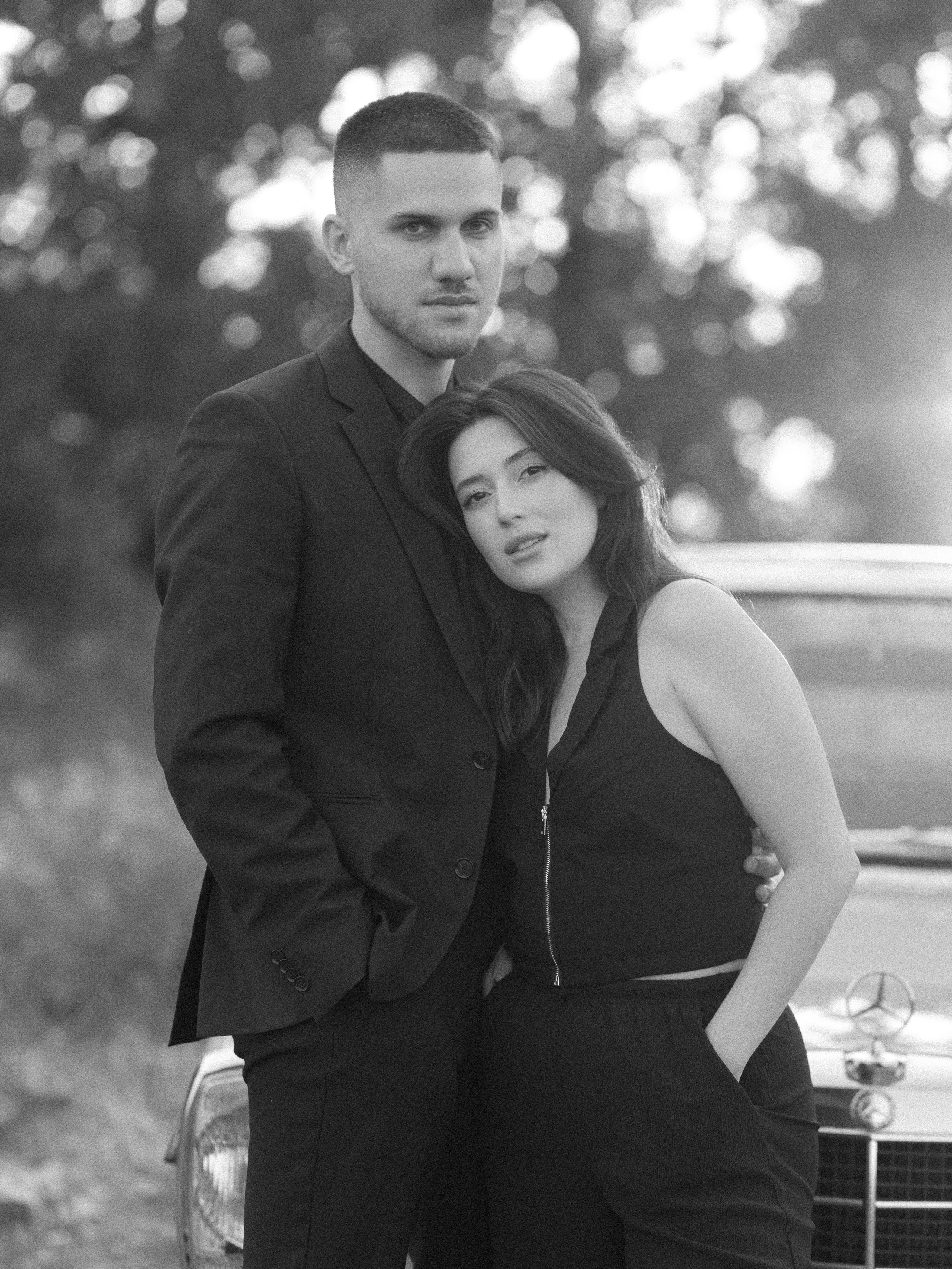 ТАНЯ И БУЛАТ, РЕТРО МАШИНА. Свадебный и индивидуальный фотограф в Челябинске Евгения Негодяева