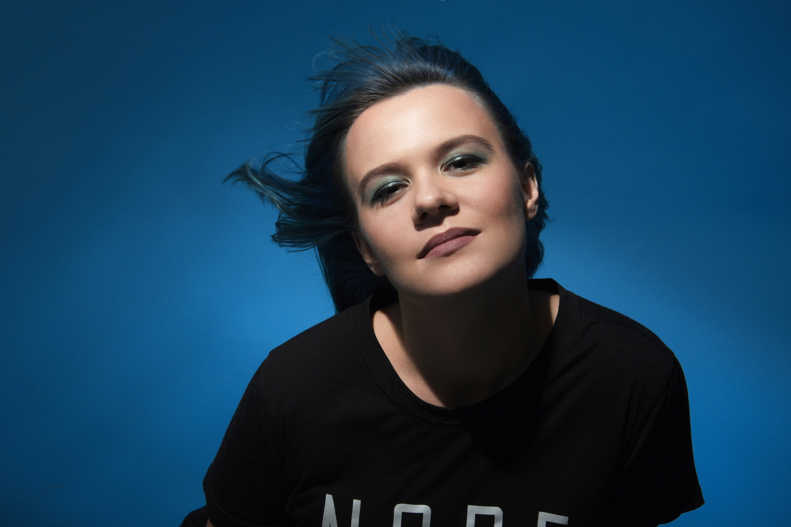 Blue hair. Фотограф Сергей Феденко