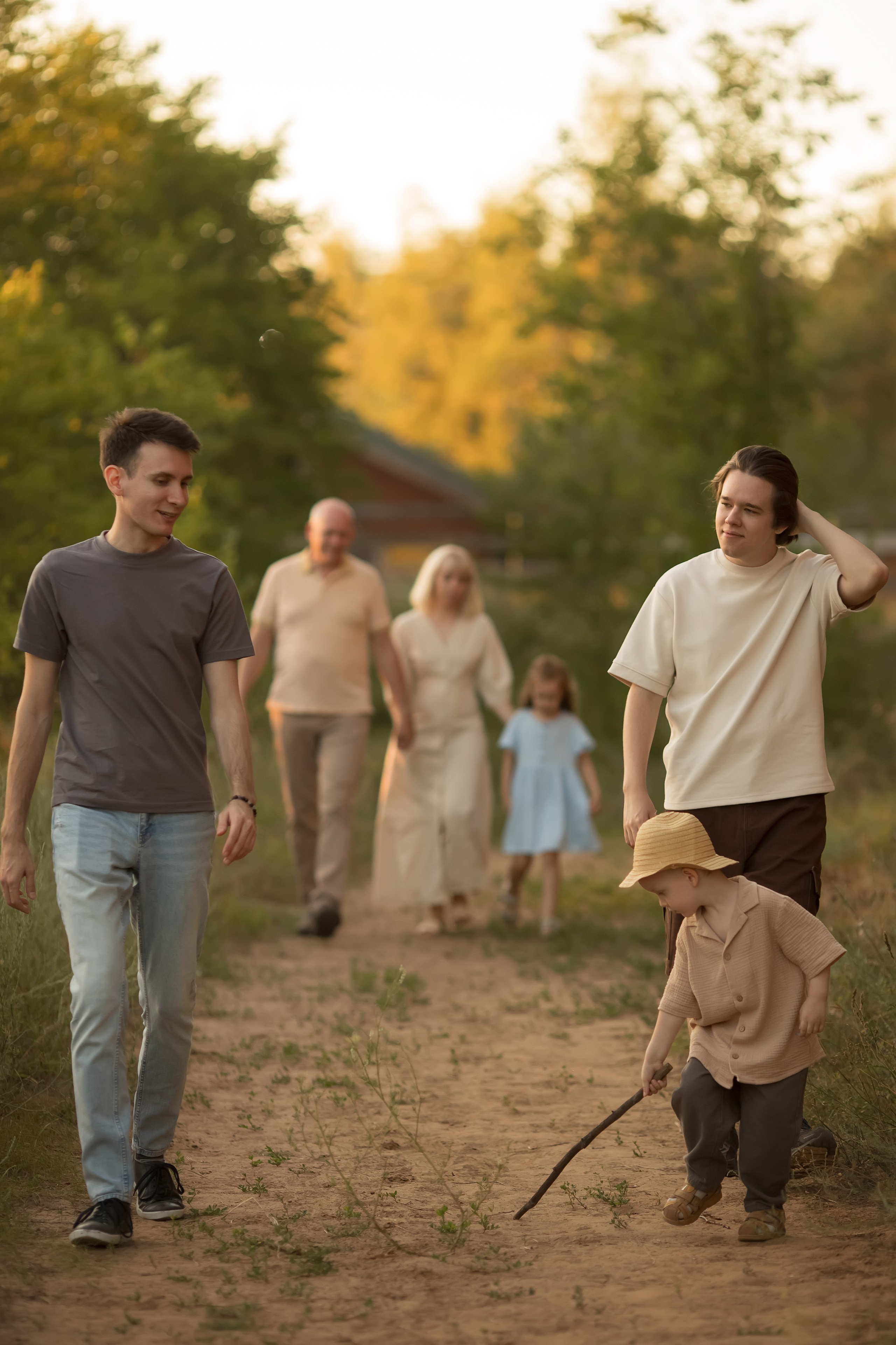 Семейное лето. Семейный и детский фотограф в Саратове Полина Коткина