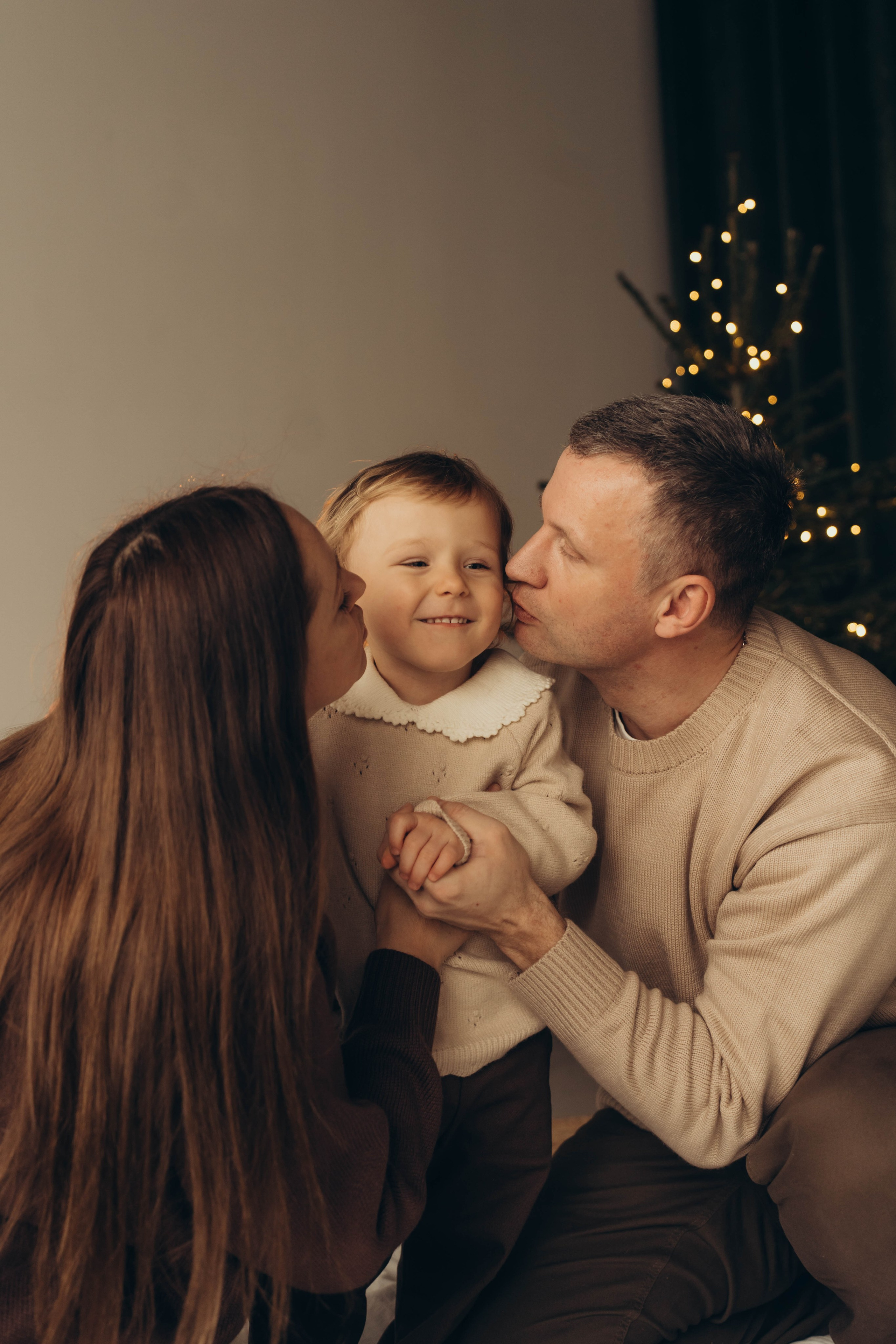 Екатерина, Николай и малышка Аня