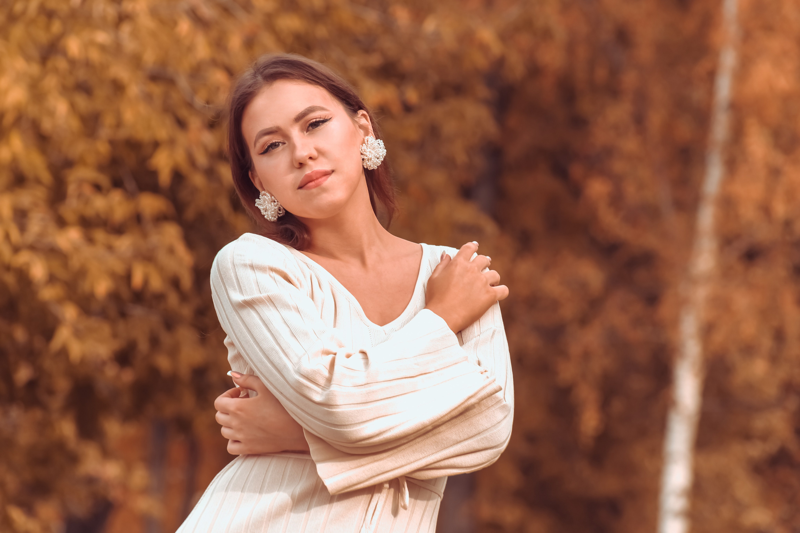 Кристина на прогулке. Фотограф Пермь. Фотосессия в фотостудии Перми и на свежем воздухе