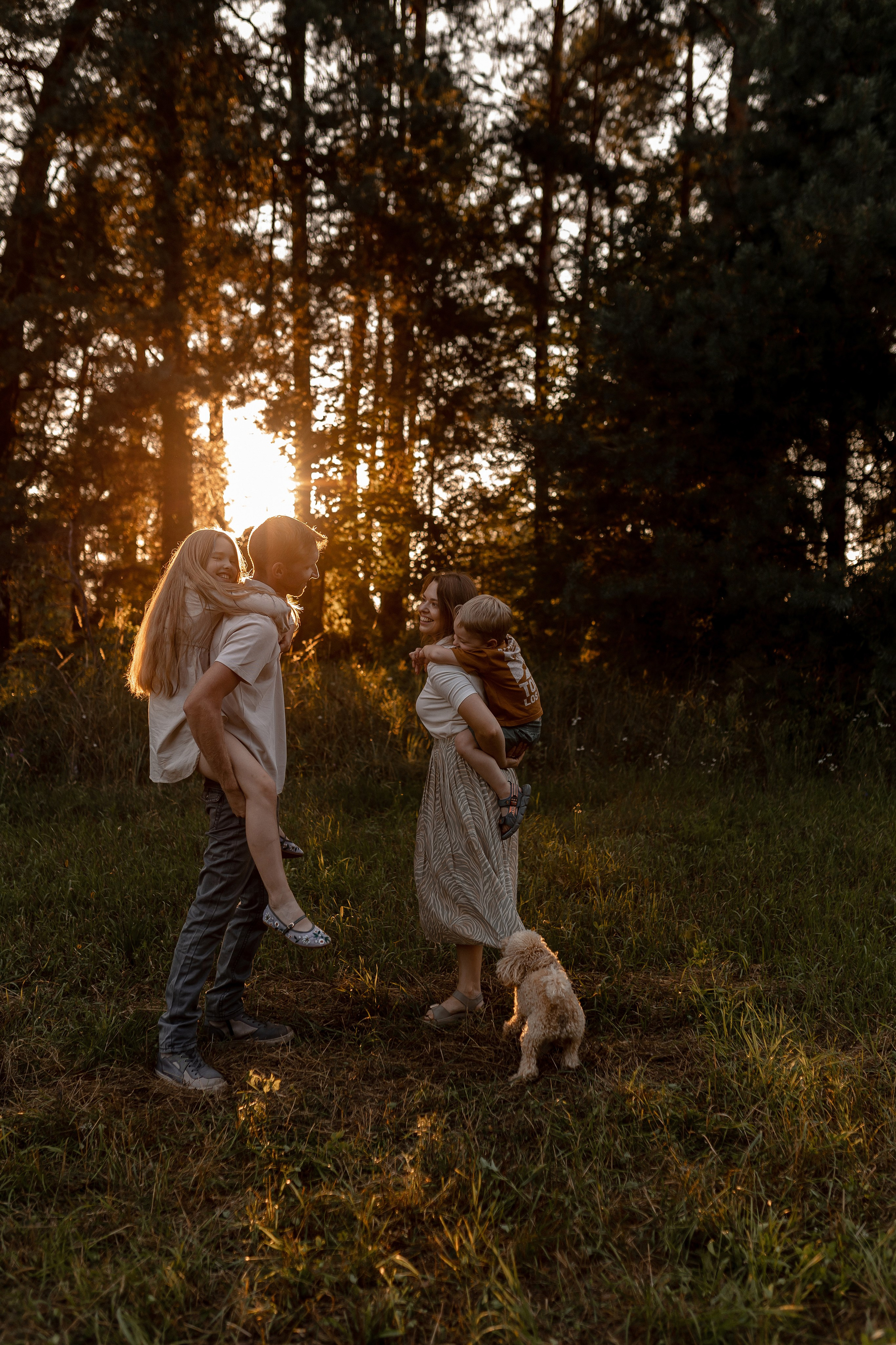 Мария, Илья, Алиса, Константин. Свадебный фотограф Елена Ловцевич