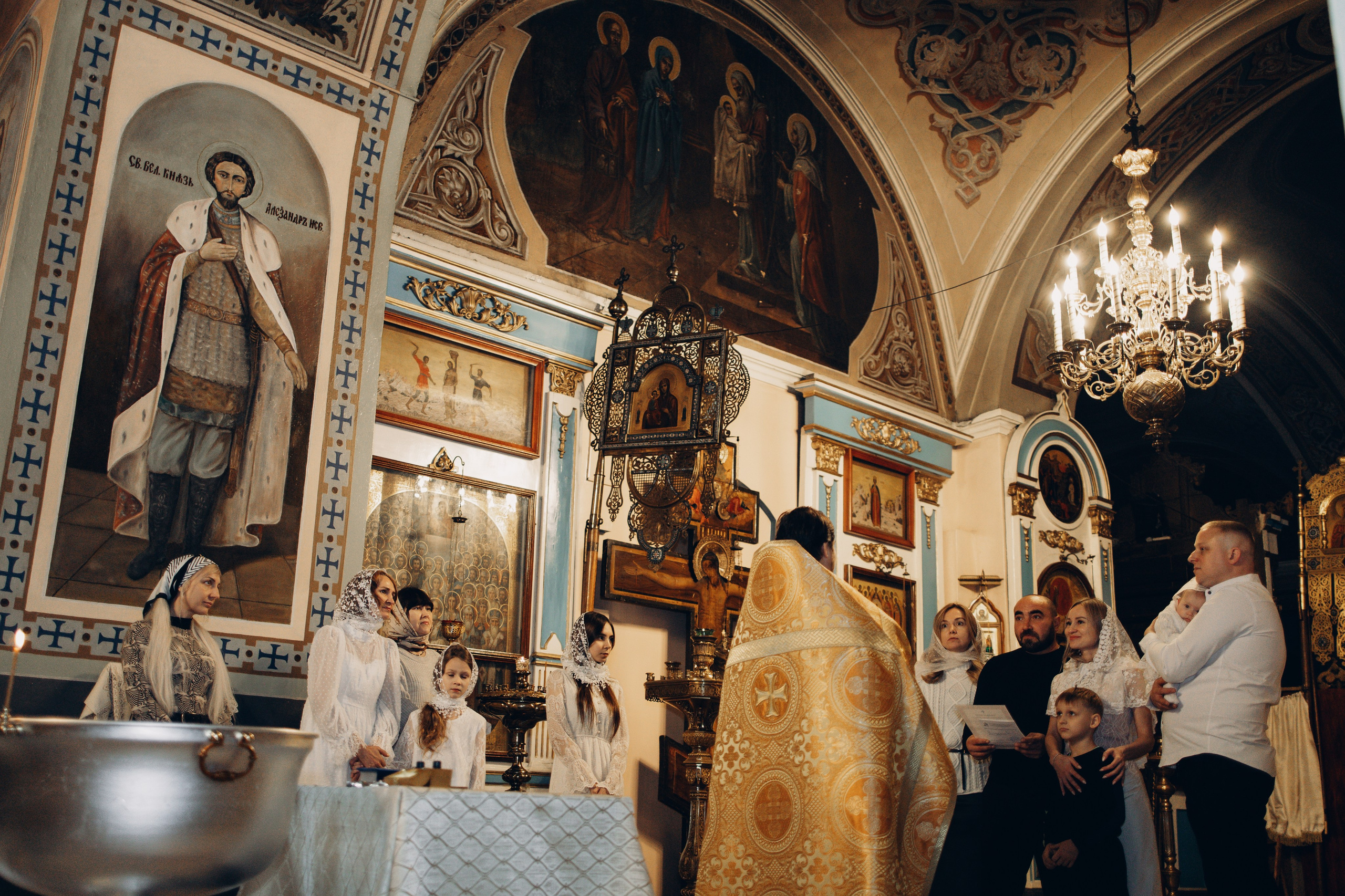 Крещение Виктории. Главная