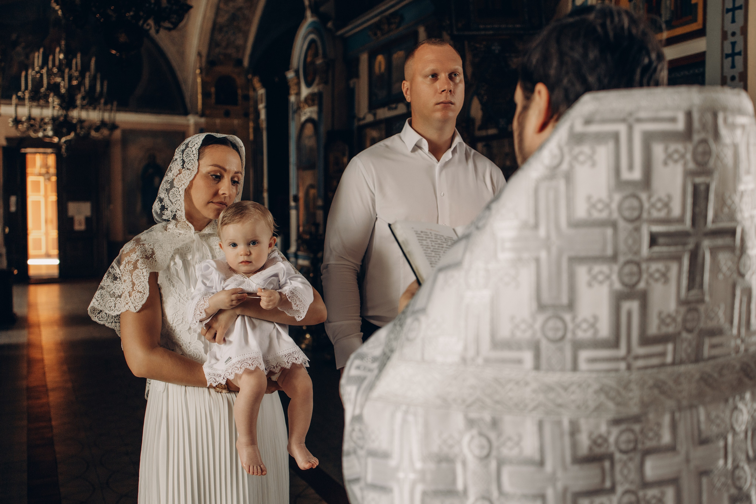 Крещение Есении. Главная