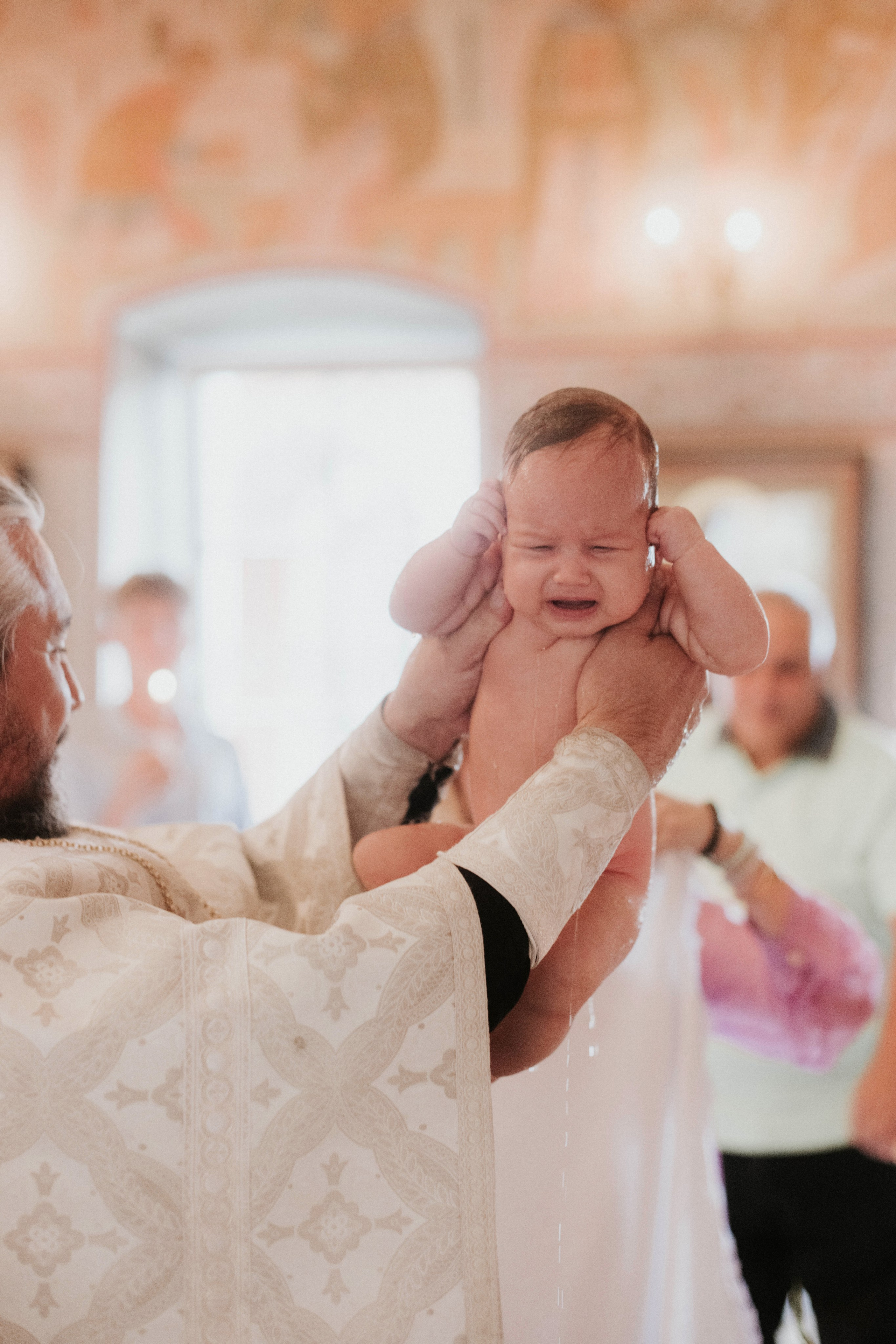 Фотосессия на крещение. Семейный фотограф в Москве Полина Ситникова