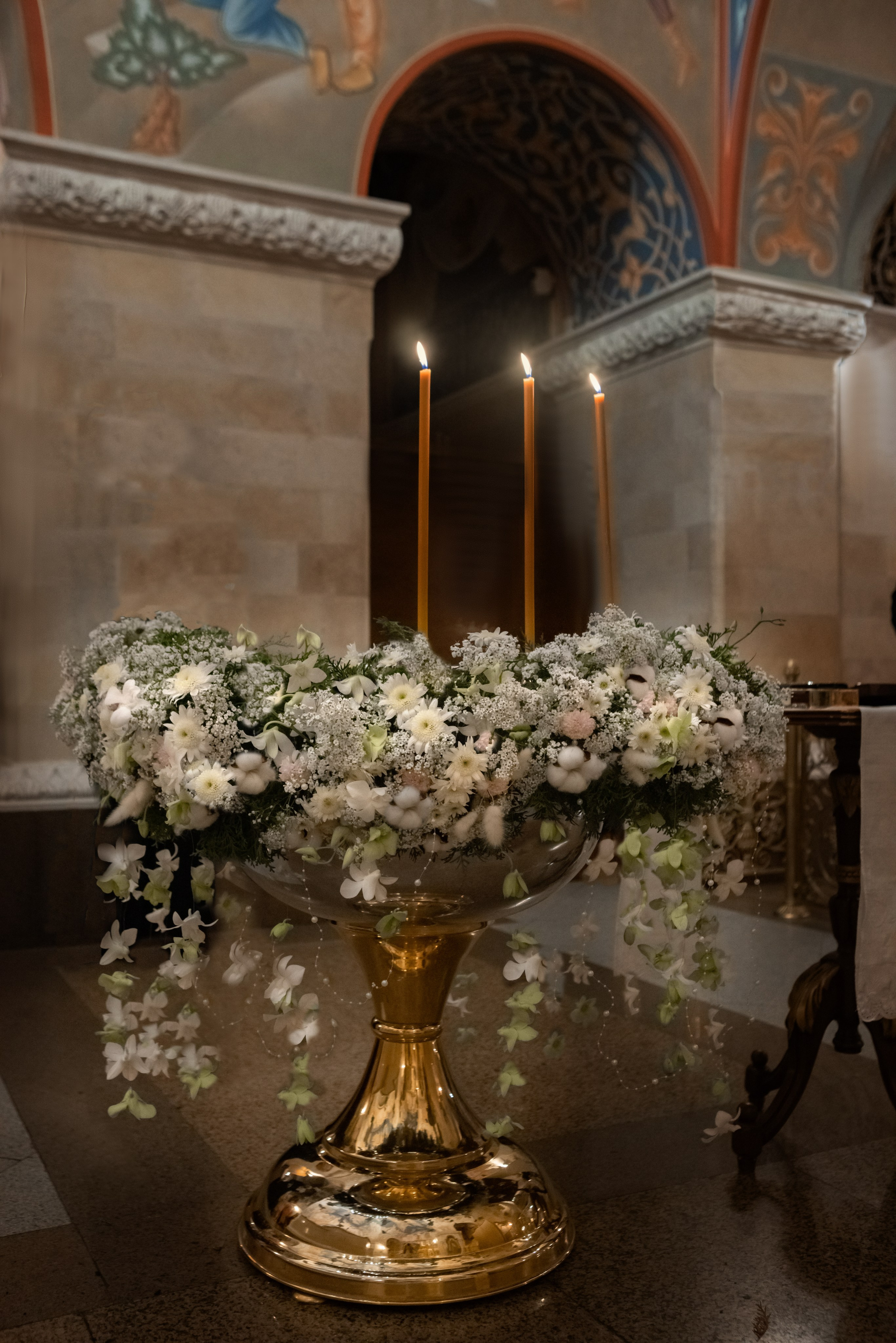 Купель. Фотограф на крестины