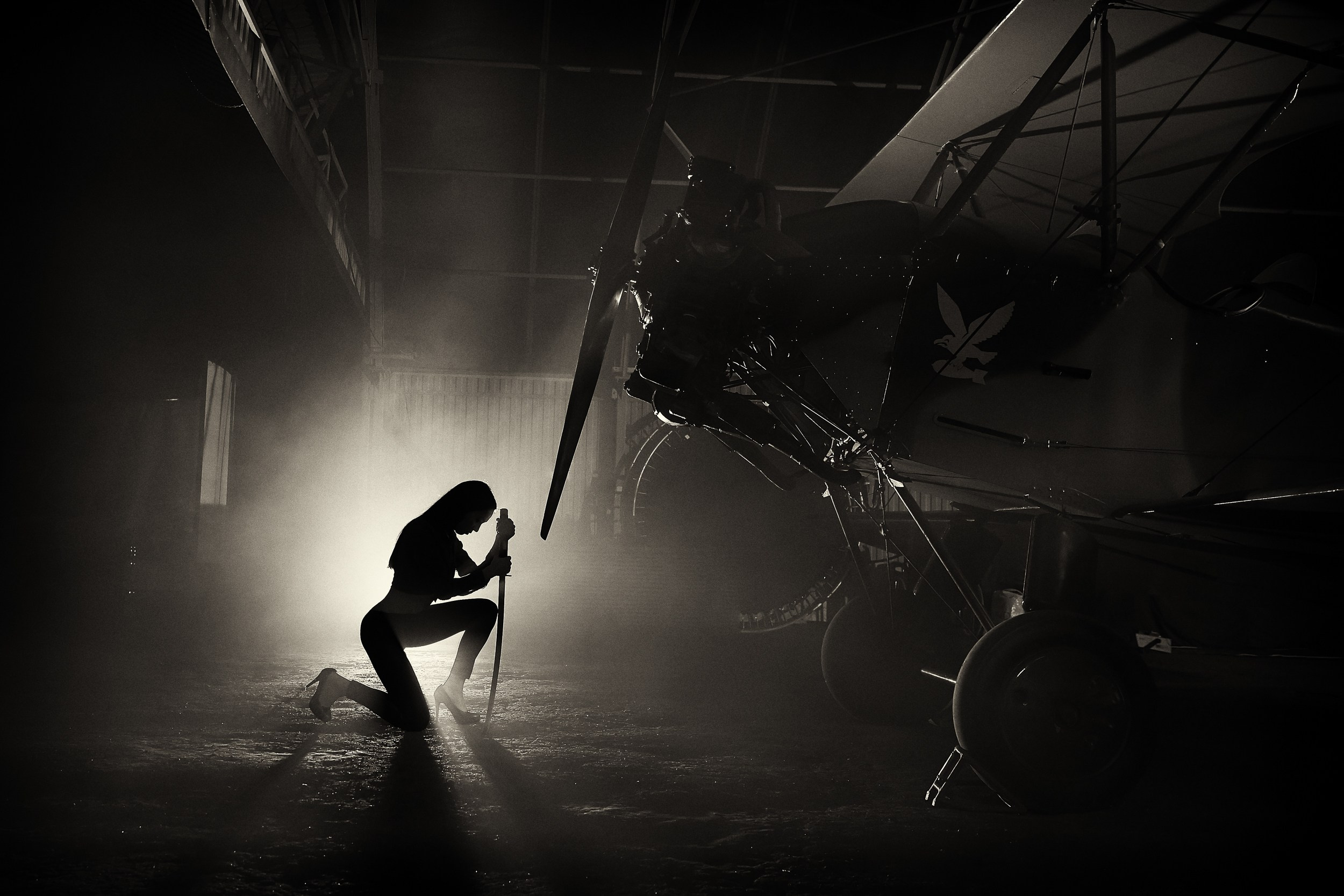 Фотосессия с самолетами в Ярославле. Фотограф Михаил Семенов