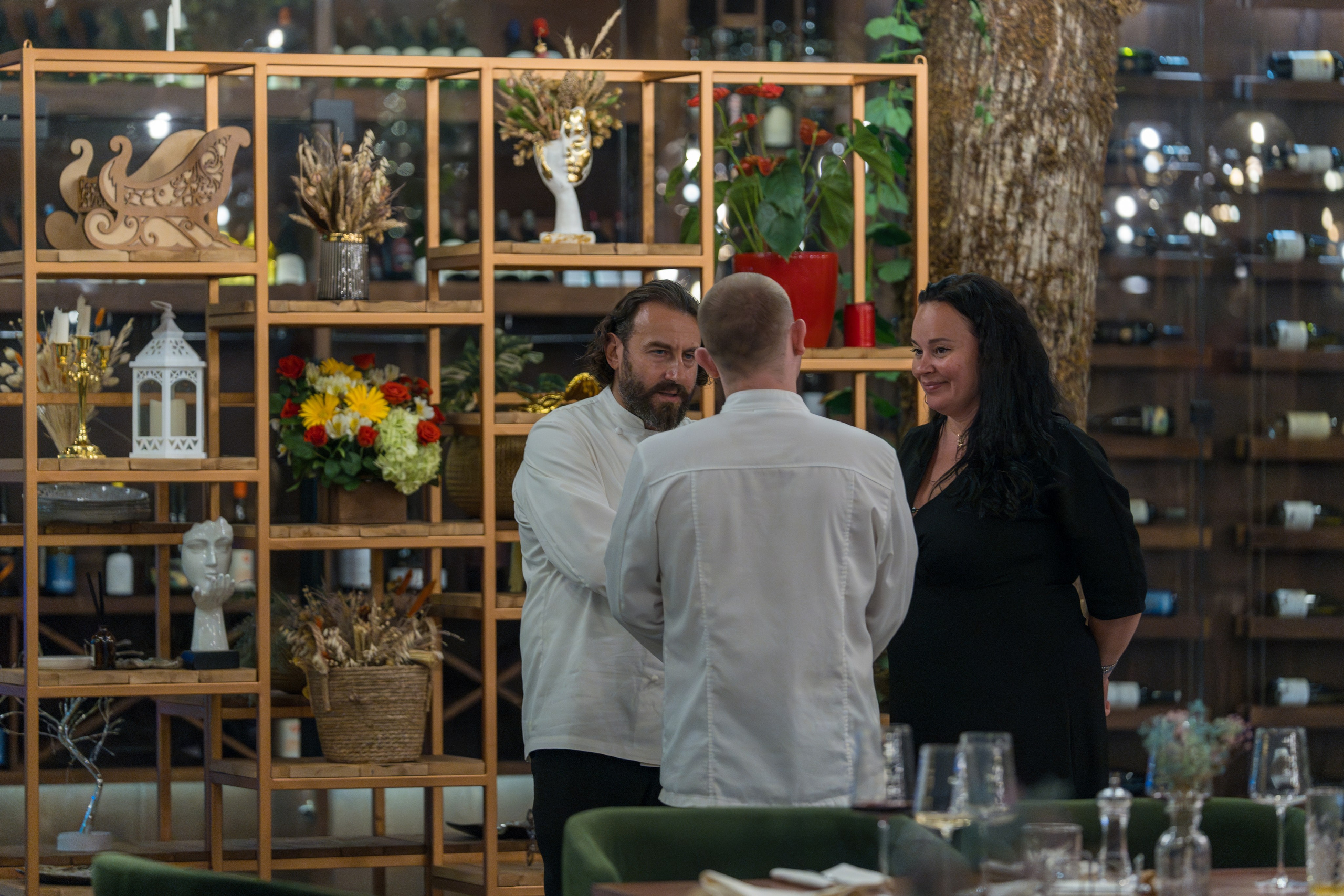 Гастрономический ужин «Лесная Италия» с Мирко Дзаго в ресторане RiverSide. Репортажный фотограф в Красной Поляне и Сочи Павлюченко Екатерина