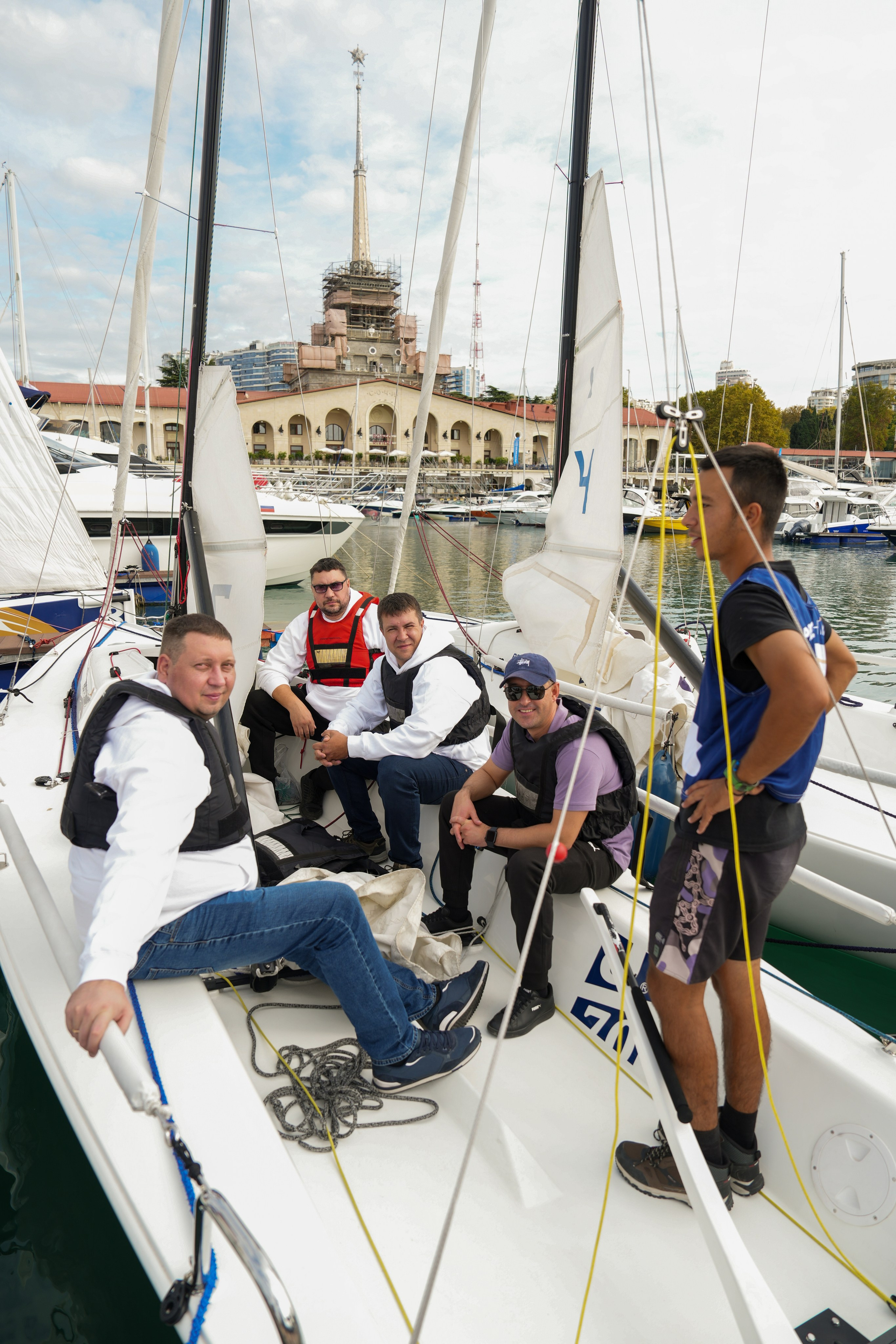 Яхтенная регата для компании Агрегатка. Репортажный фотограф в Красной Поляне и Сочи Павлюченко Екатерина