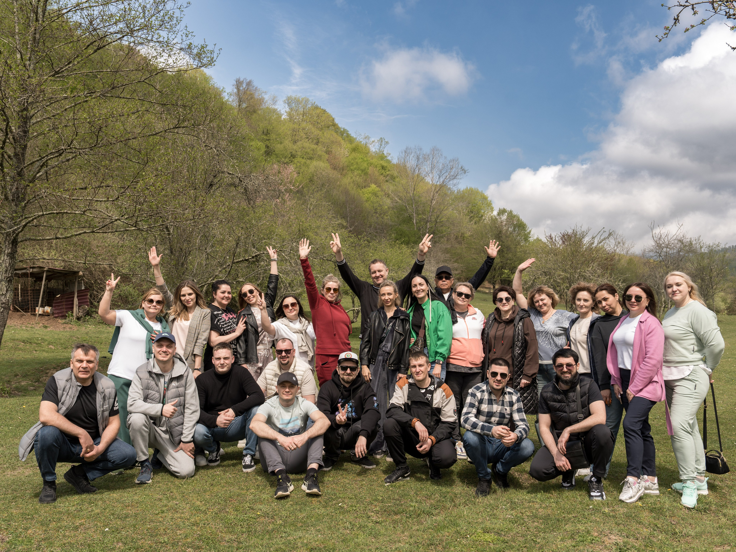 MICE мероприятие — джиппинг на каньон Псахо. Репортажный фотограф в Красной Поляне и Сочи Павлюченко Екатерина