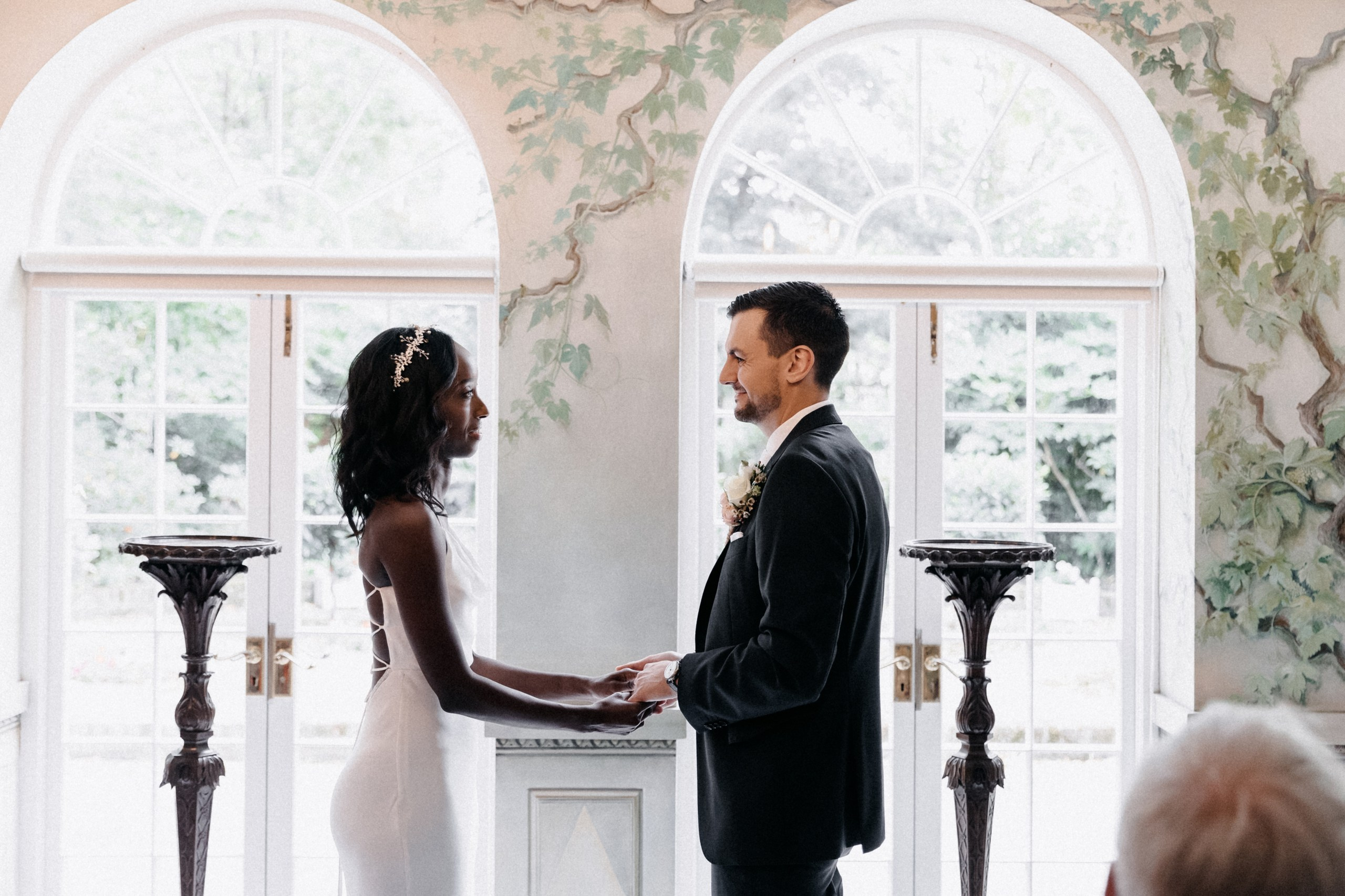 Denise & Tobias at The Old Brewery, Greenwich. Moments Catchers — Wedding Photography & Video Duo in London