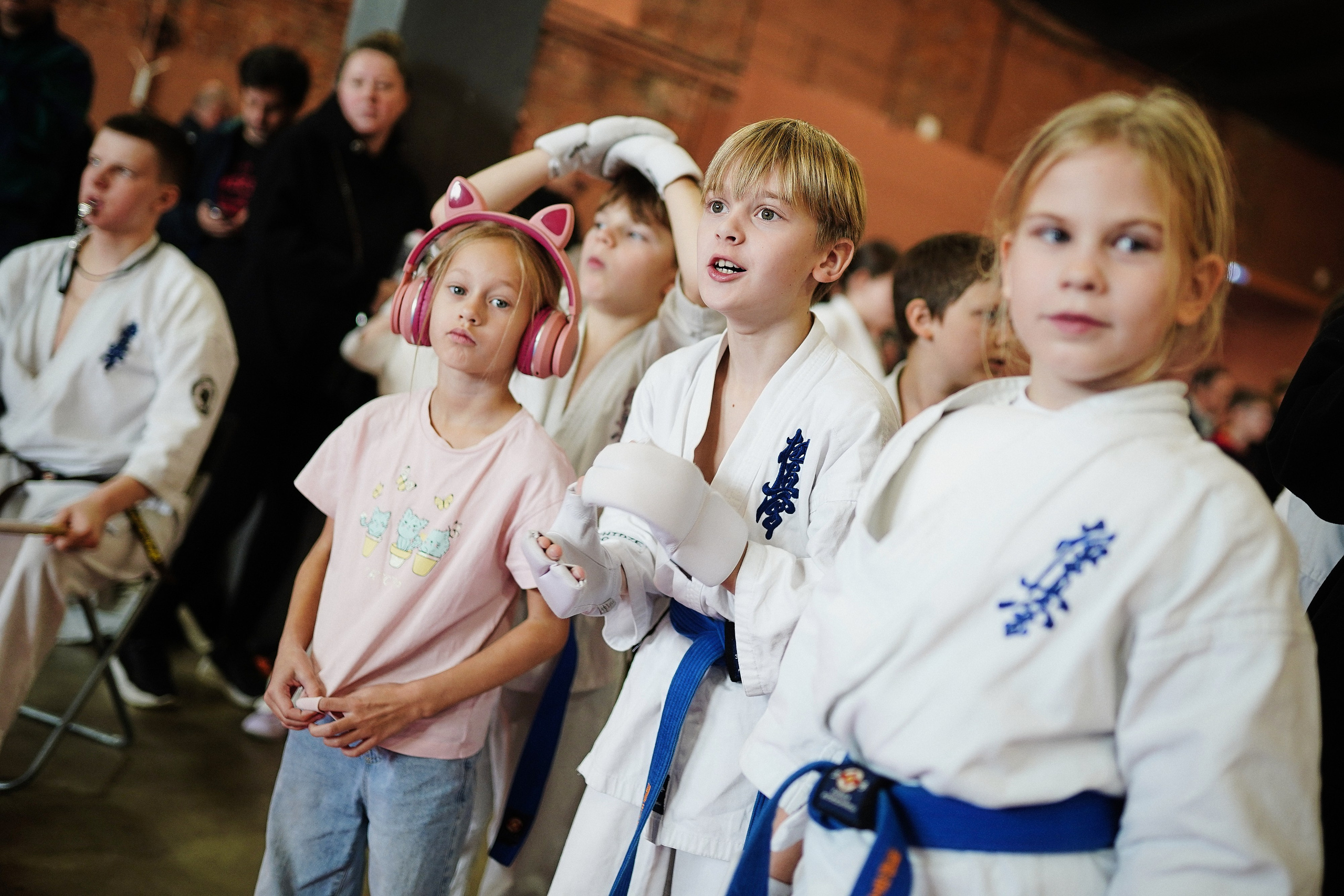 Репортаж детских соревнований киокушин каратэ. Репортажный фотограф Ирина Курманаева