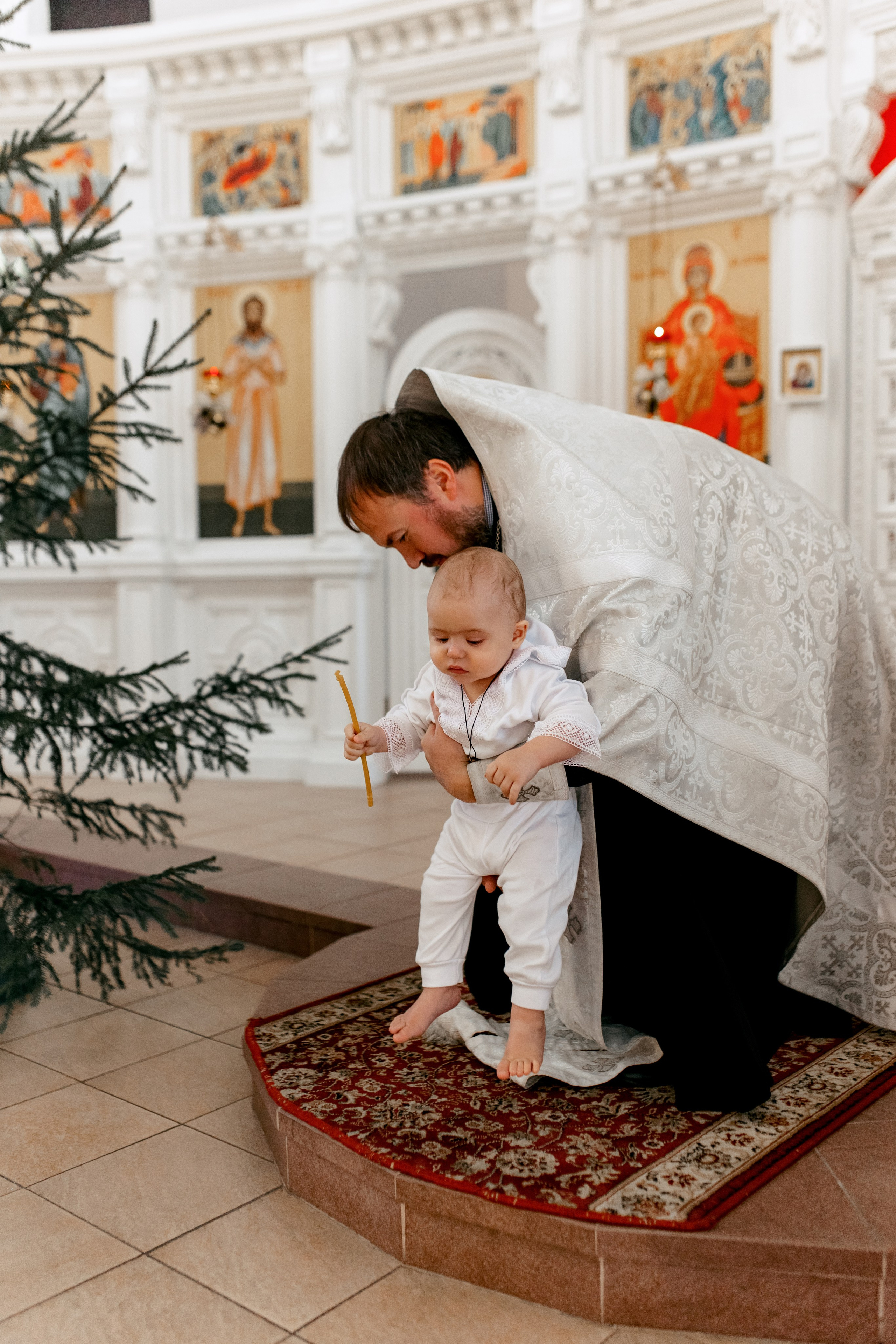 Крещение Тимофея. Свадебный и семейный фотограф в Туле и области Маша Костина