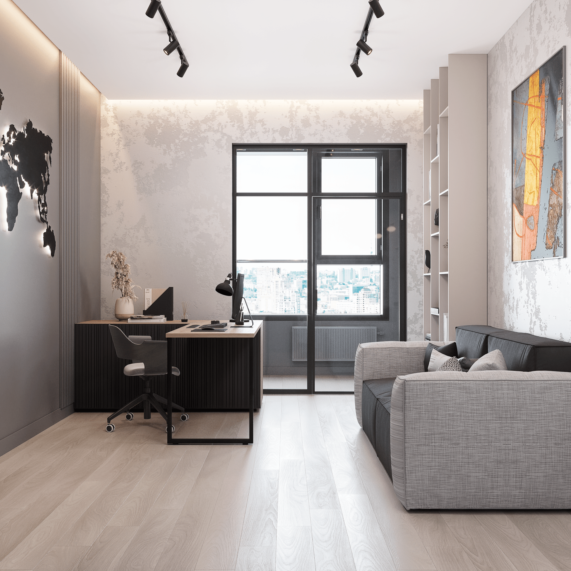 Дизайн - проект в ЖК Макаровский Квартал. Анастасия Дремина DREMINA INTERIORS