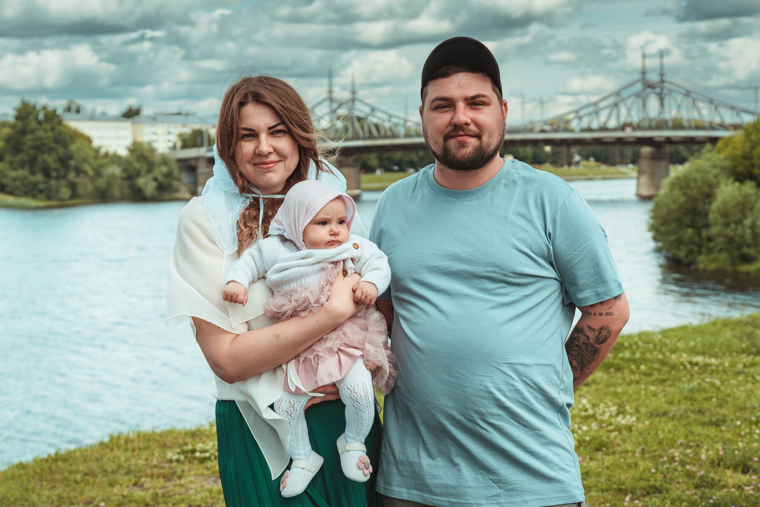 Крещение Анастасии в храме Михаила Тверского. Фотограф Евгений Егоров