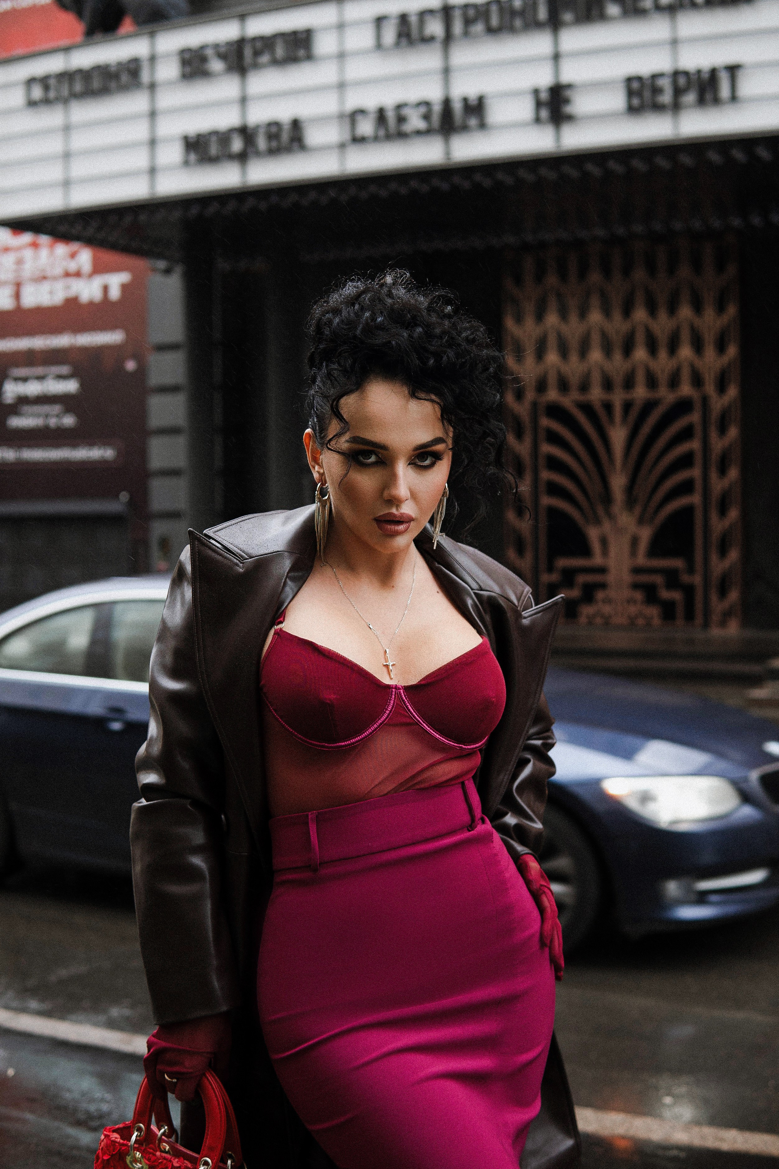 Ретро съемка — модель Алена. Фотограф Москва и Видеограф Москва