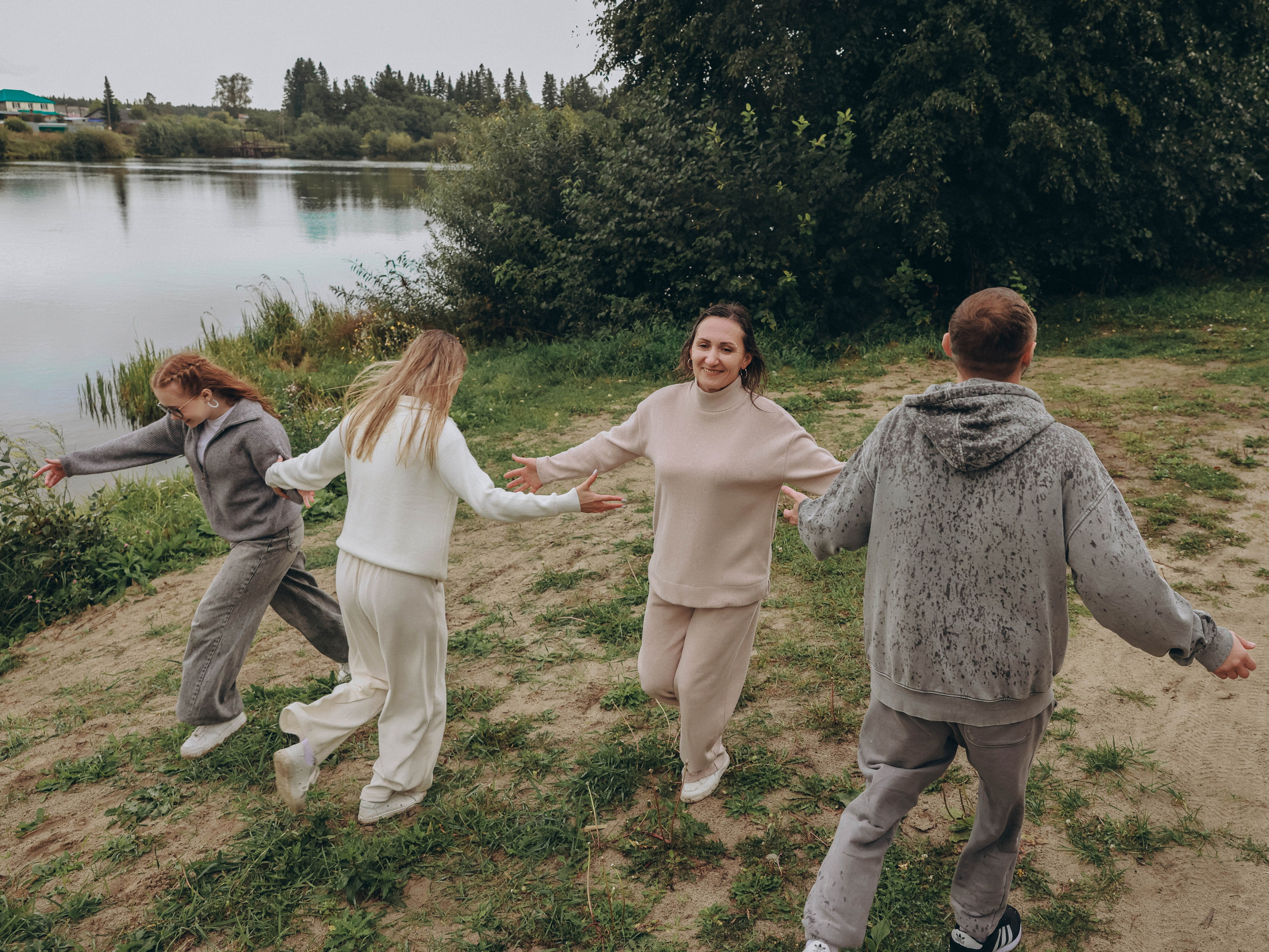 Под дождём. Мультифотограф Динара Ахмедзянова