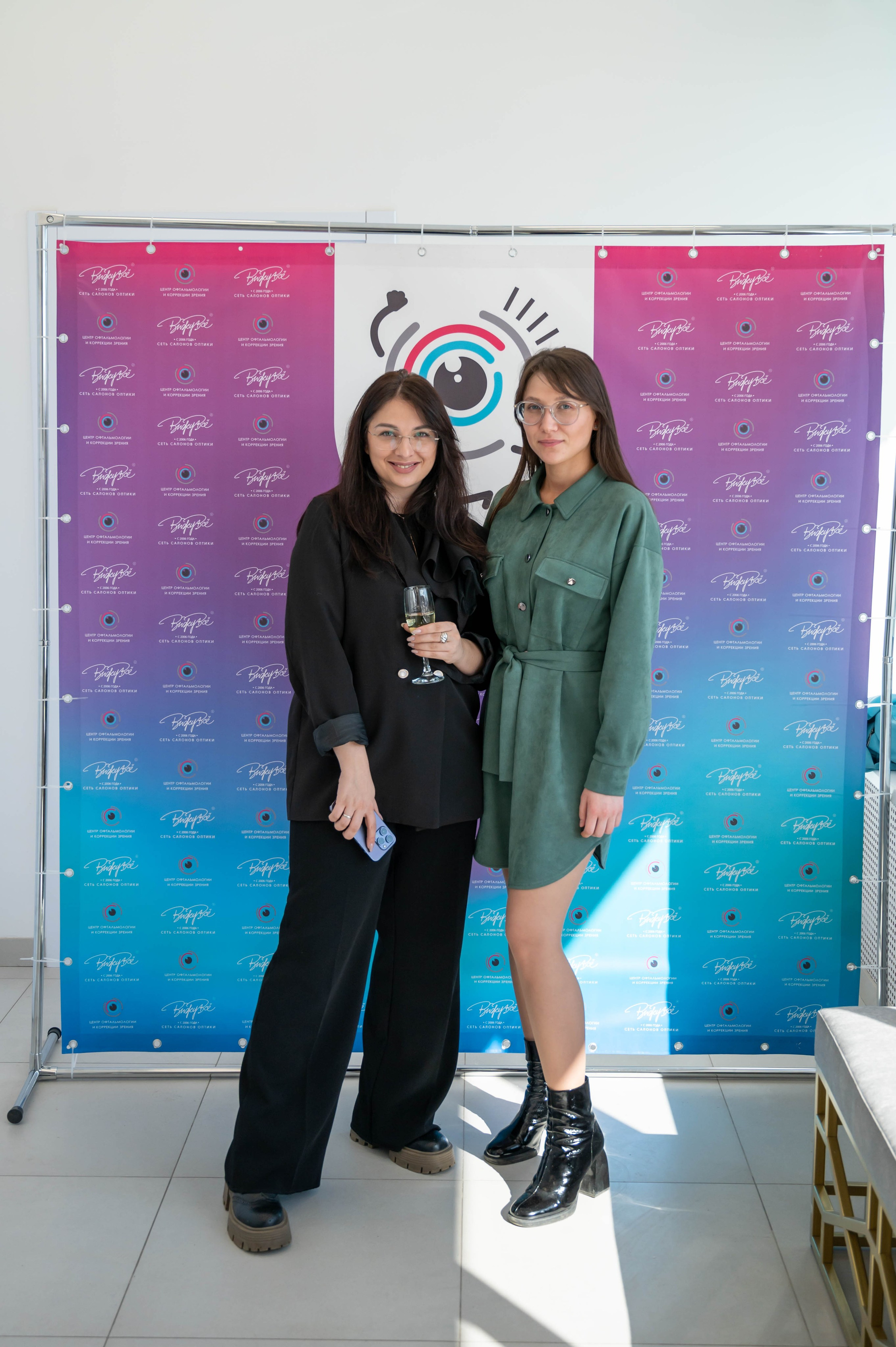 Съёмка открытия оптики