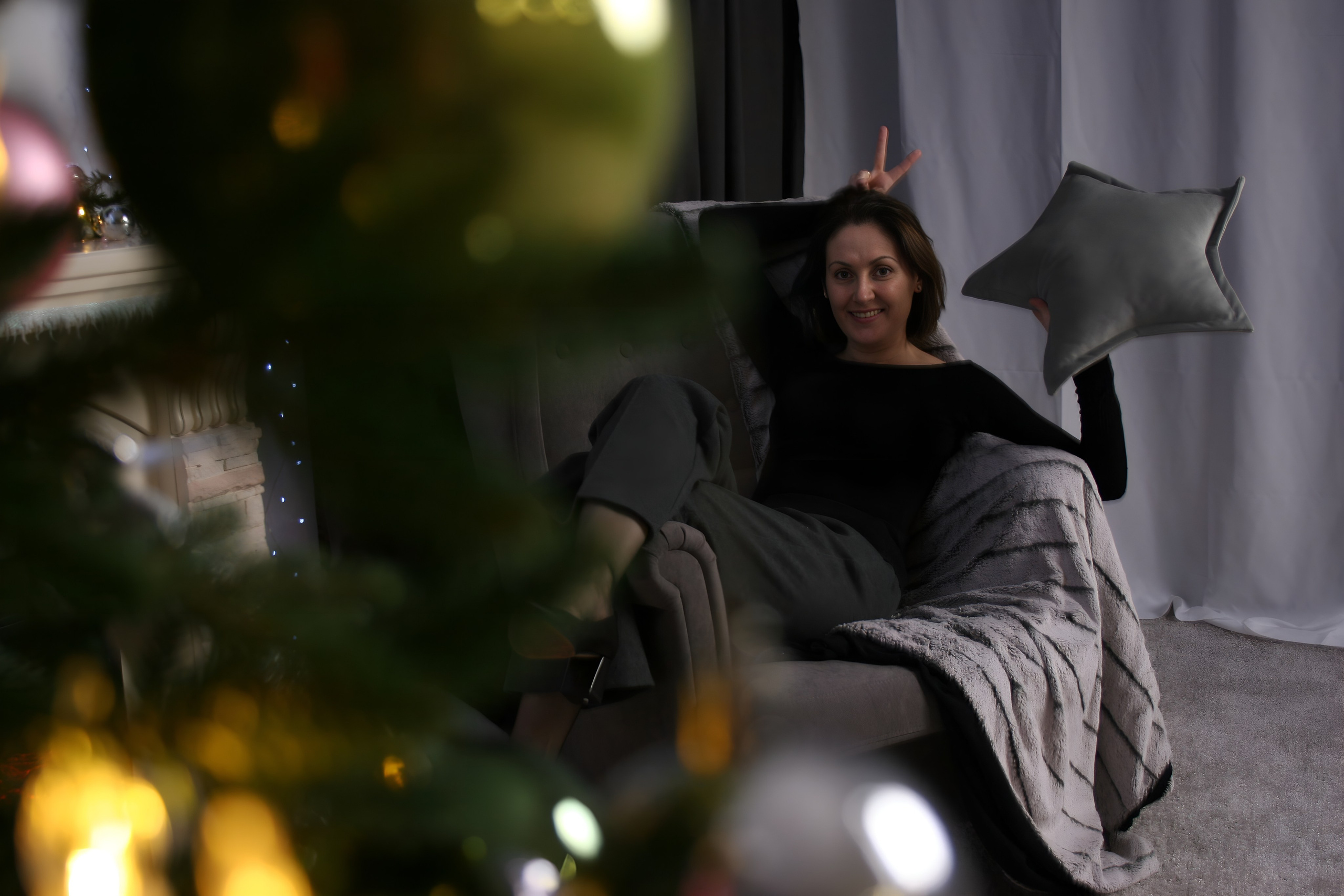 Предновогодняя фотосессия. Креативный фотограф