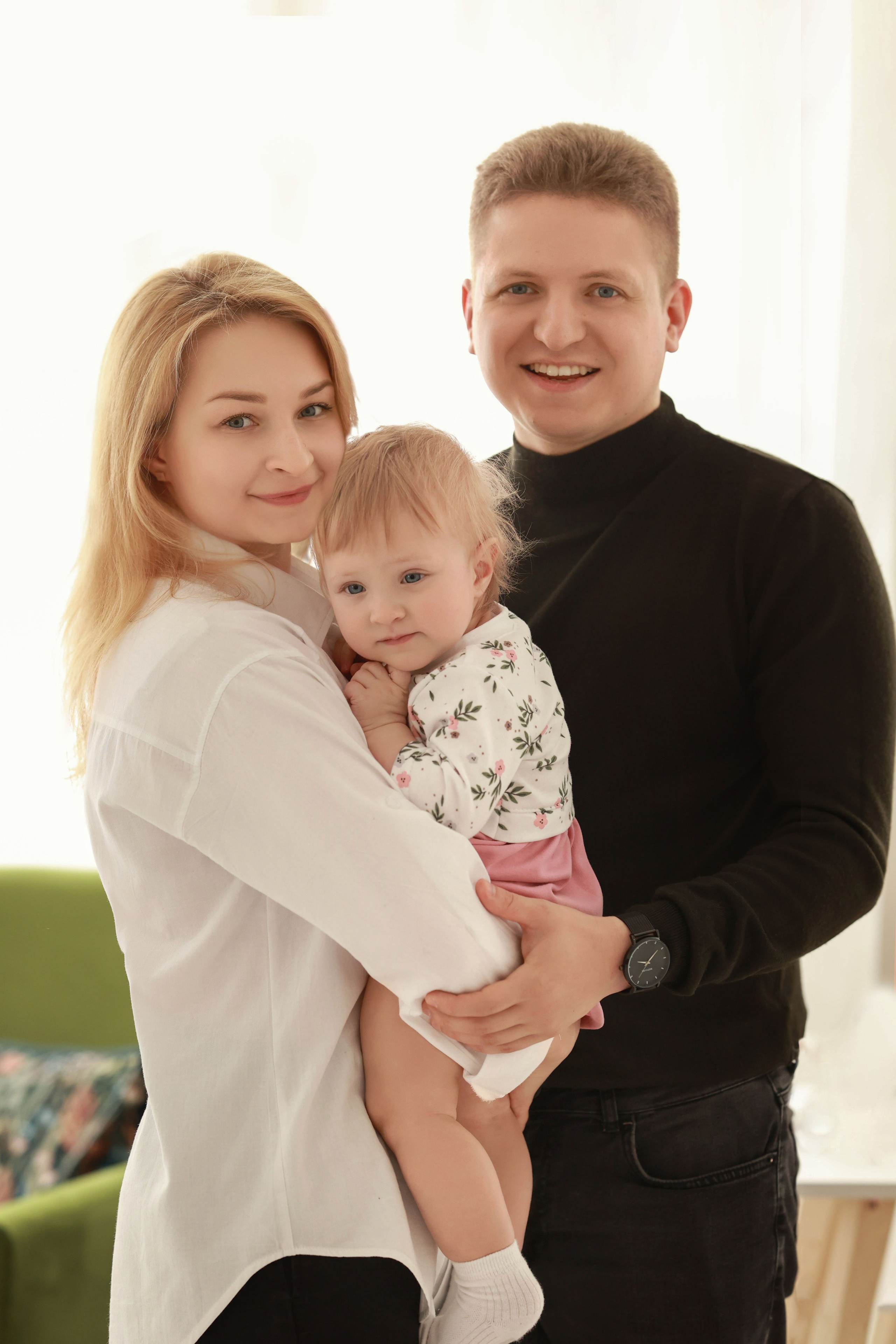 Таечке 1 годик (фотостудия ОКНА). Семейный и детский фотограф в Перми Мария Карабатова