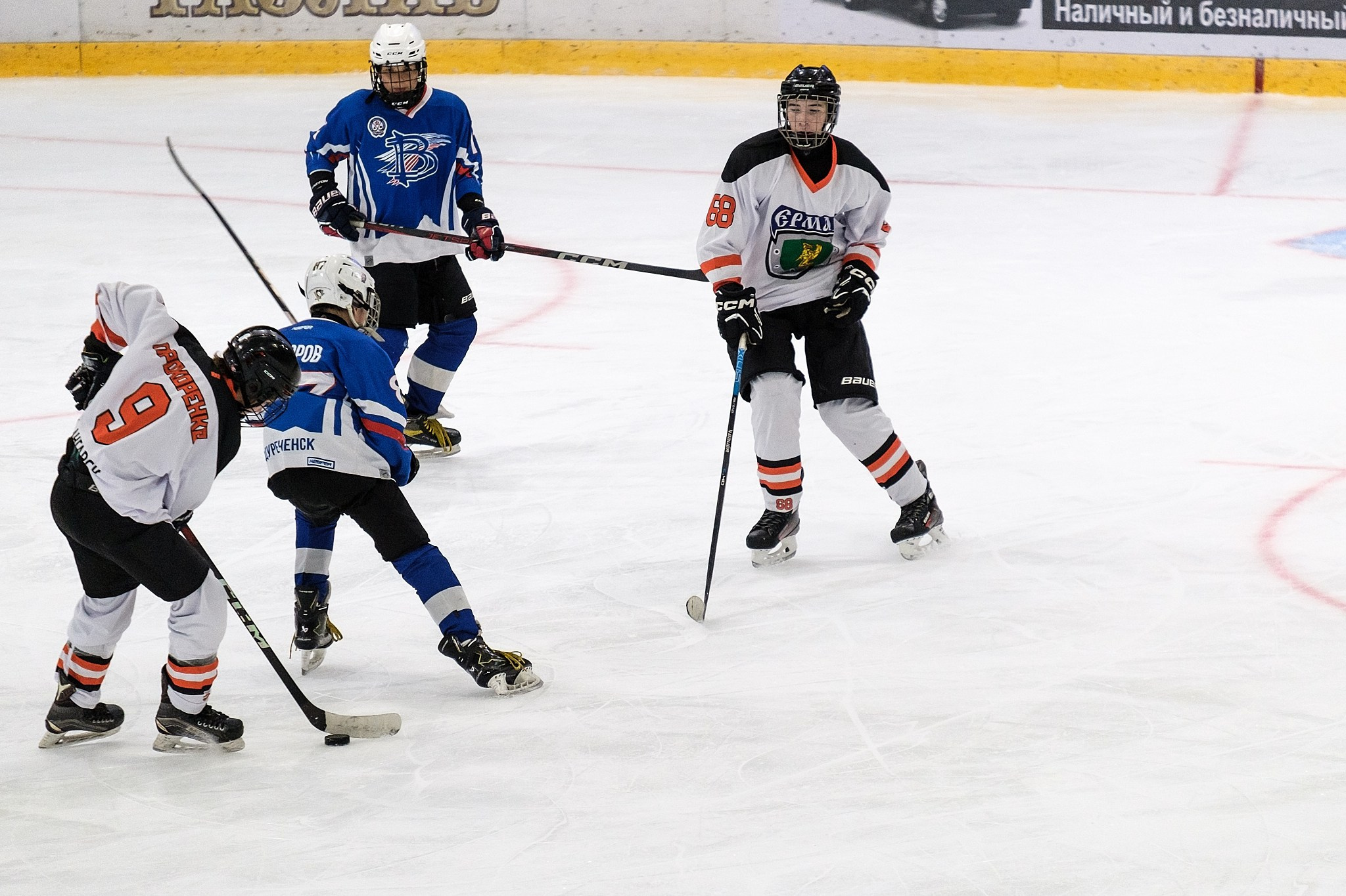 Хоккейный матч Вымпел-2011 (Междуреченск) vs Ермак (Ангарск) — фотограф в Междуреченске Никита Максимов