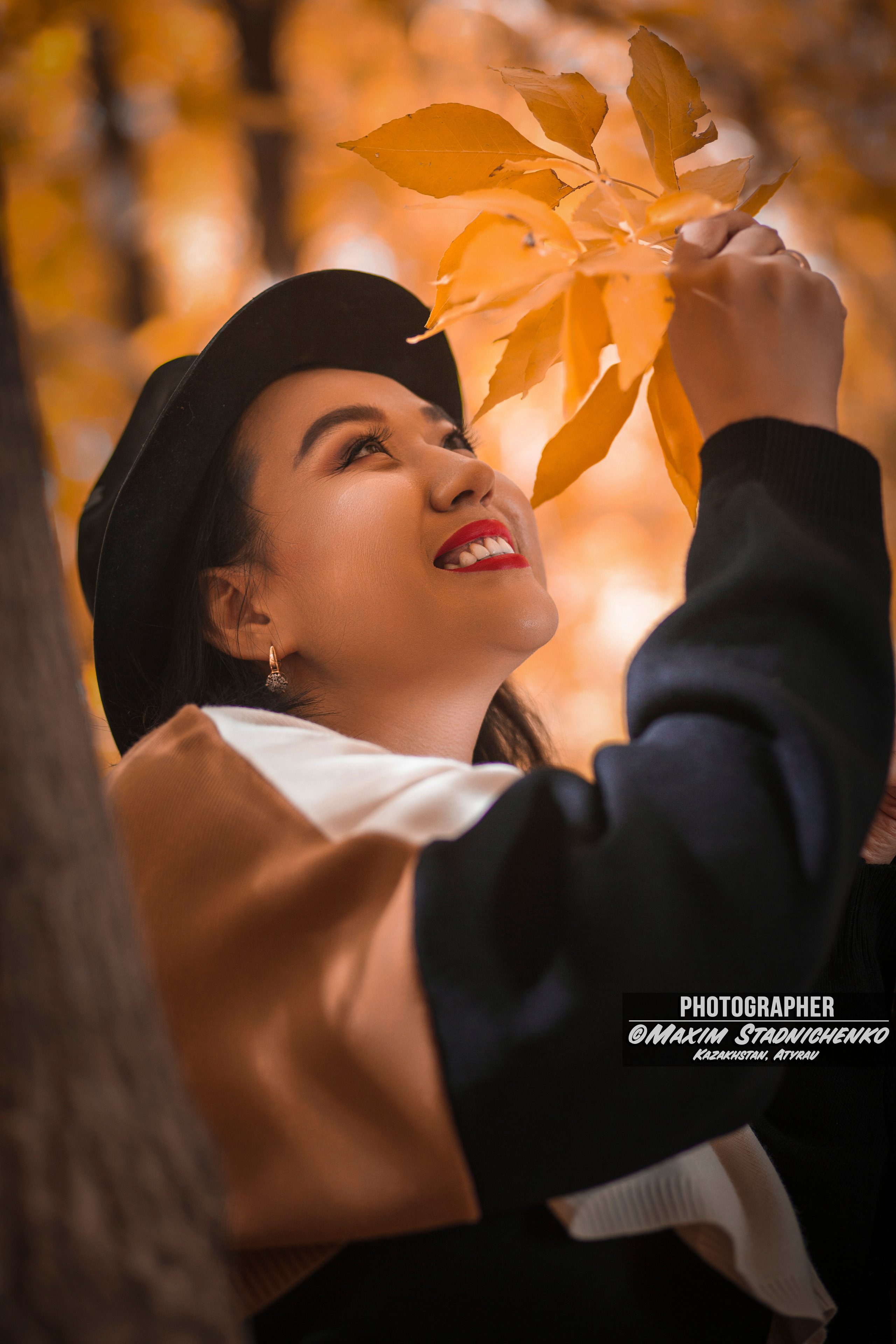 Фотосессия золотая осень. Фотограф в Атырау Максим Стадниченко