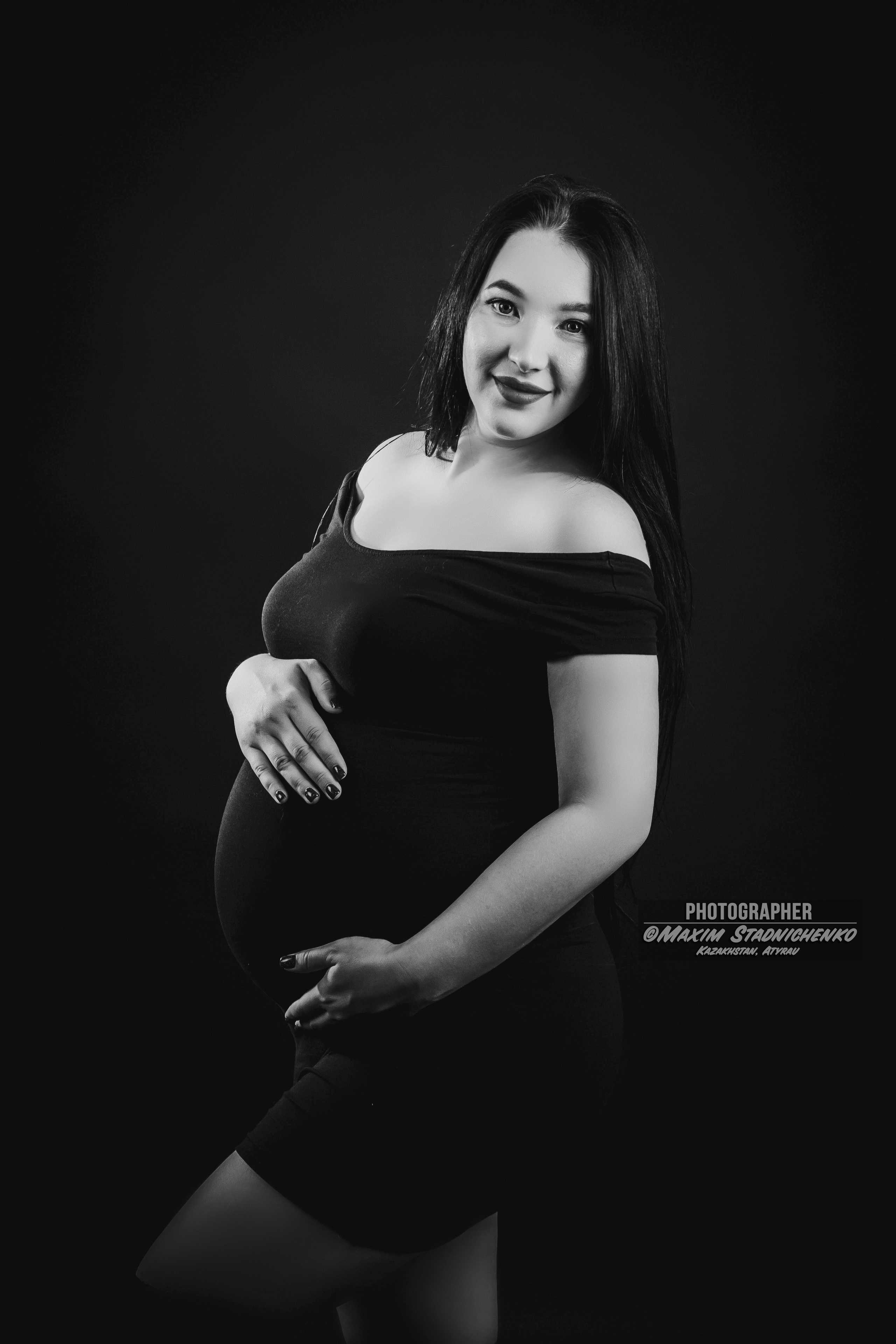 Фотосессия беременности. Фотограф в Атырау Максим Стадниченко