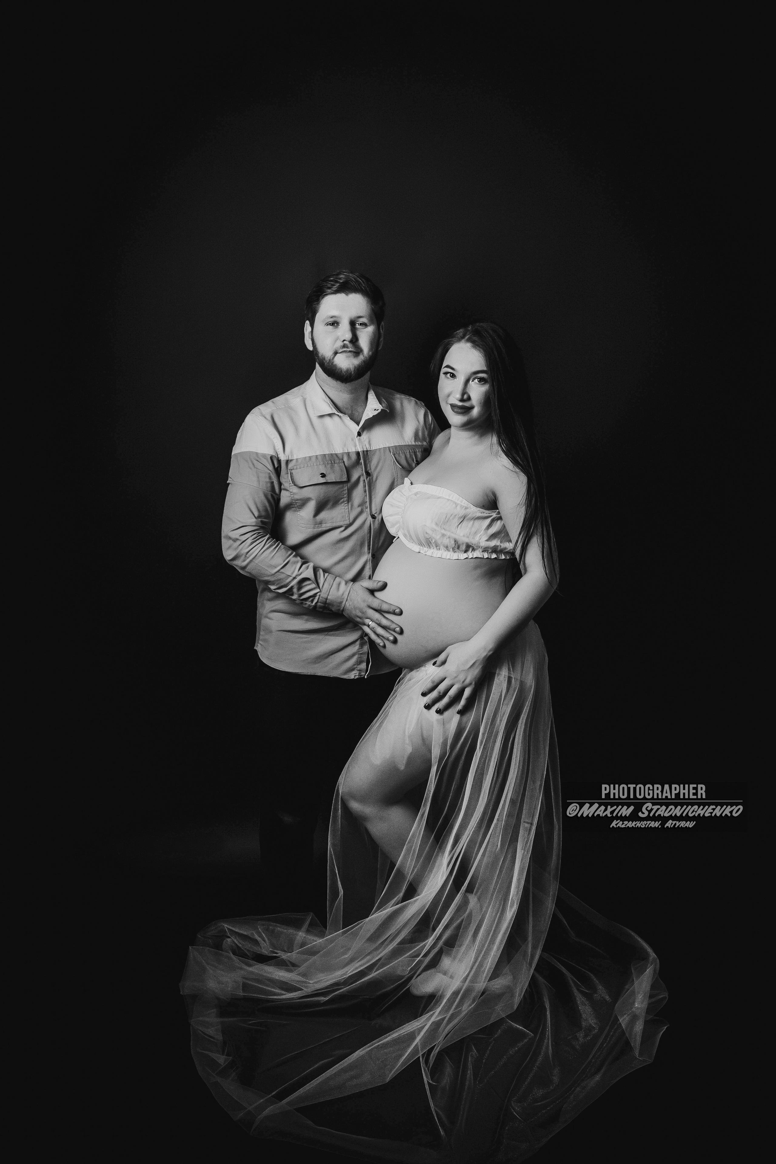 Фотосессия беременности. Фотограф в Атырау Максим Стадниченко