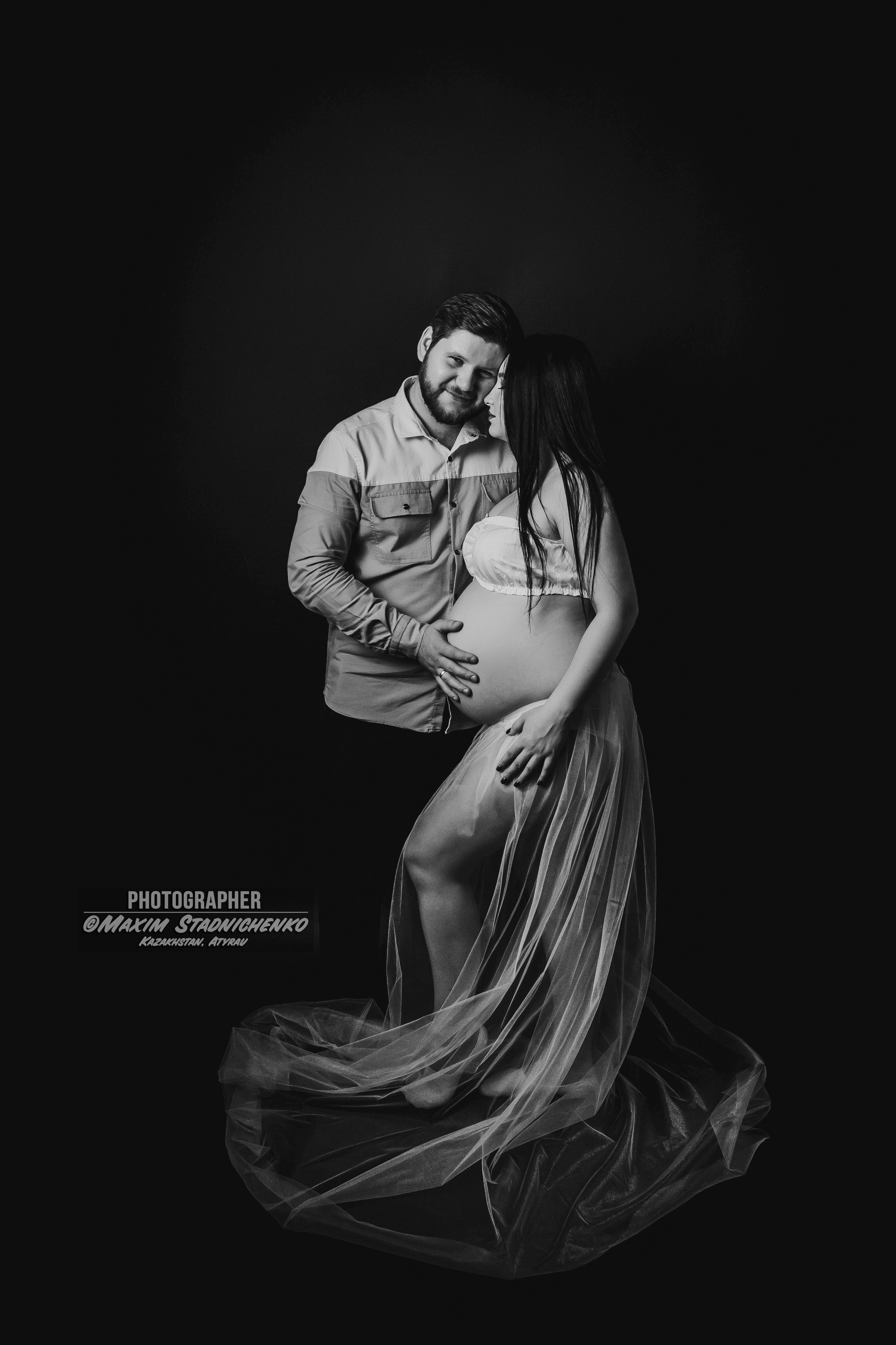 Фотосессия беременности. Фотограф в Атырау Максим Стадниченко