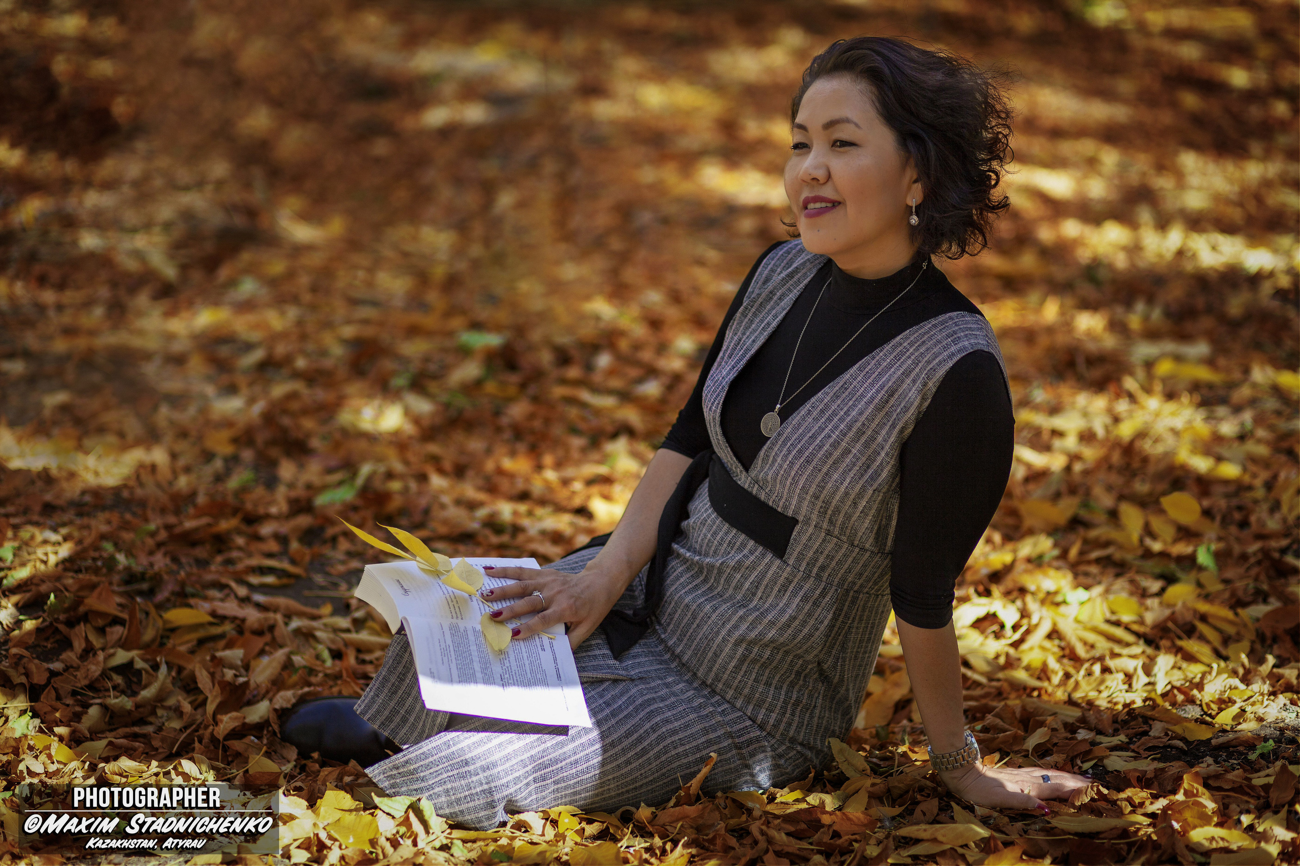Фотосессия золотая осень. Фотограф в Атырау Максим Стадниченко