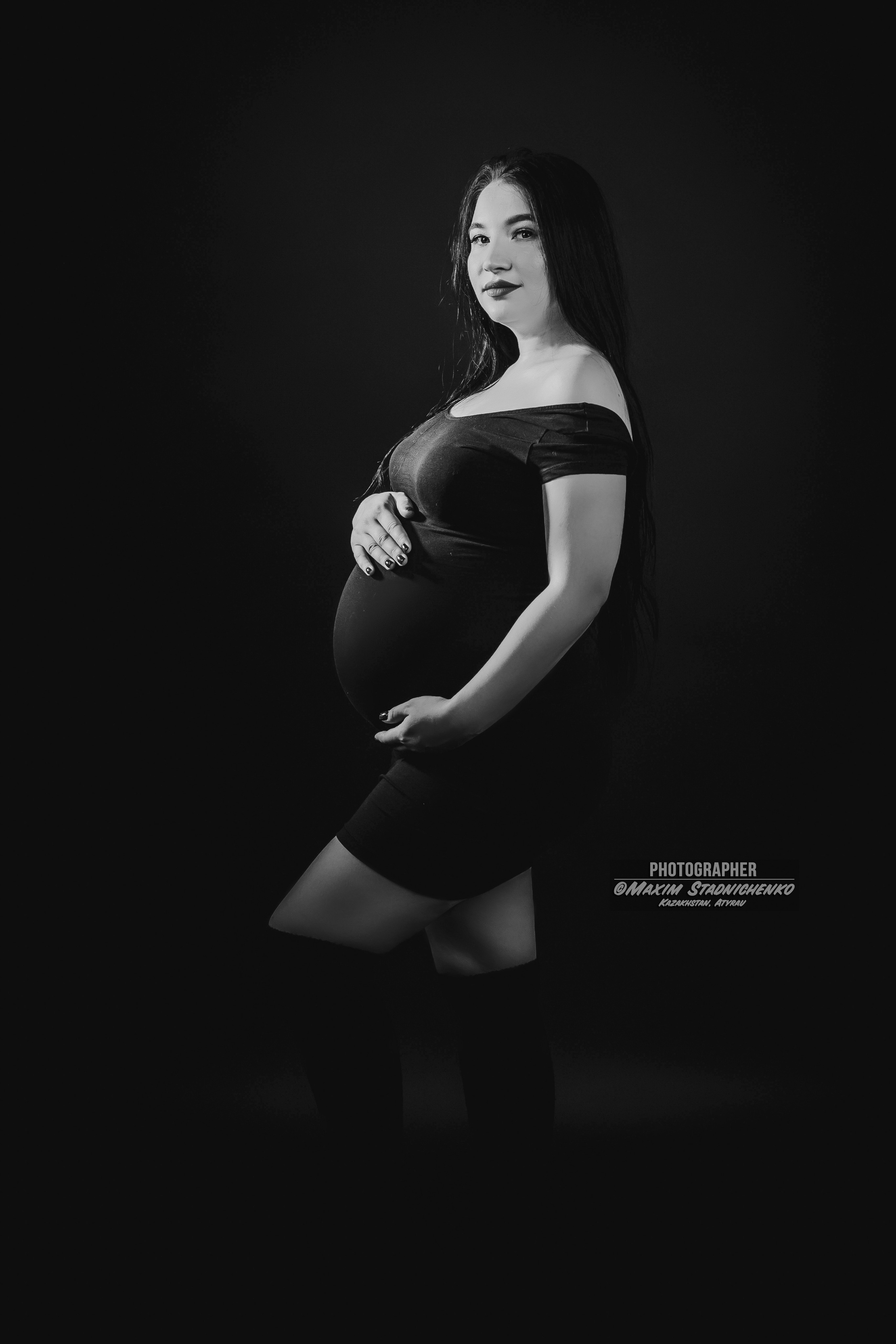 Фотосессия беременности. Фотограф в Атырау Максим Стадниченко