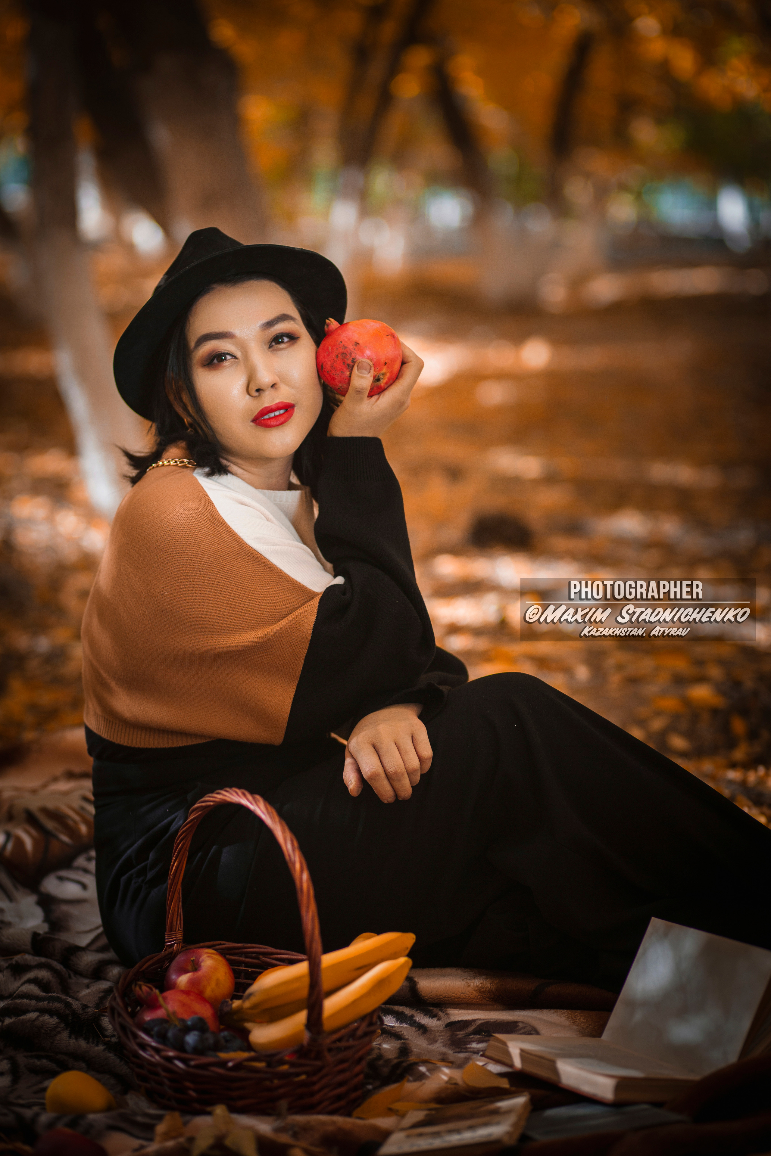 Фотосессия золотая осень. Фотограф в Атырау Максим Стадниченко