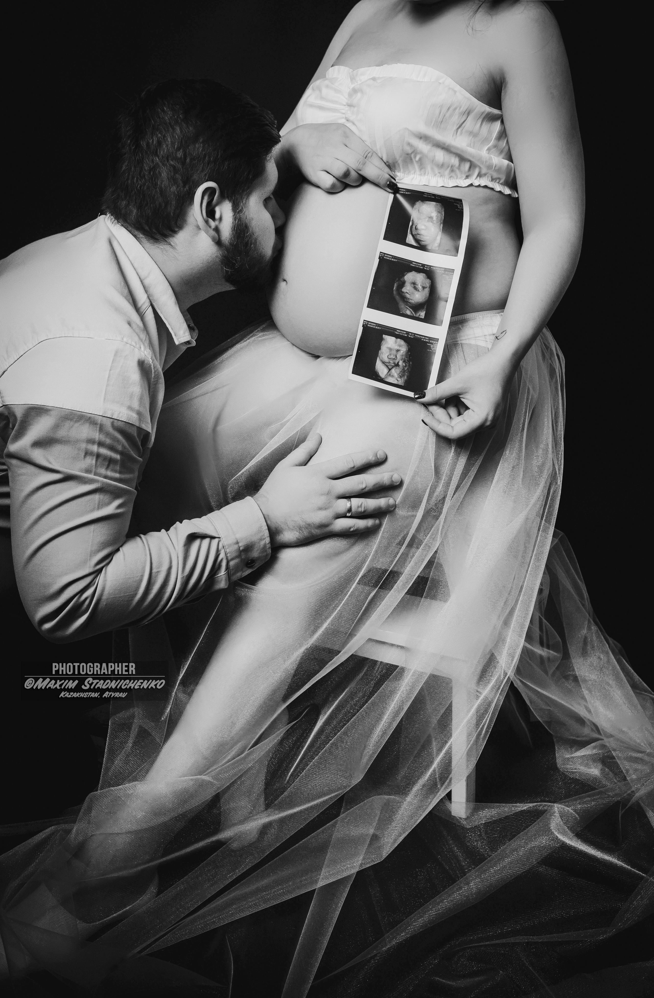 Фотосессия беременности. Фотограф в Атырау Максим Стадниченко