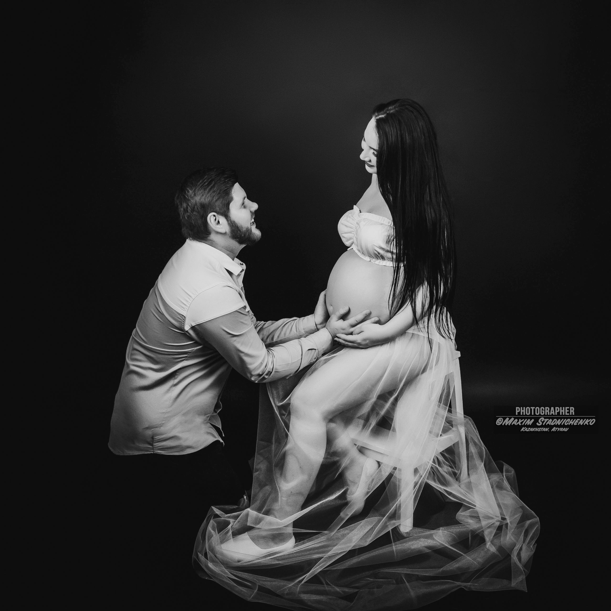 Фотосессия беременности. Фотограф в Атырау Максим Стадниченко