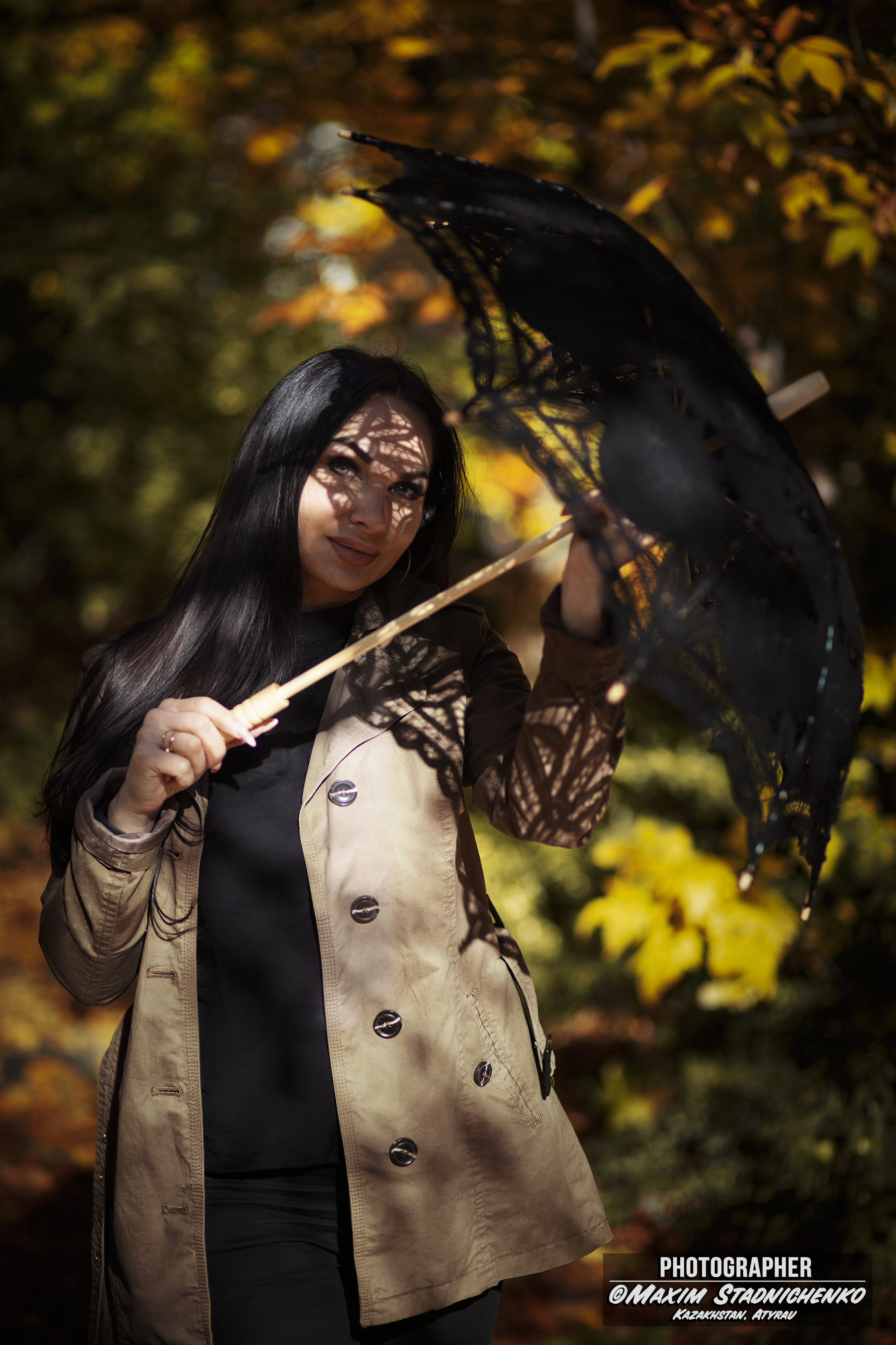 Фотосессия золотая осень. Фотограф в Атырау Максим Стадниченко