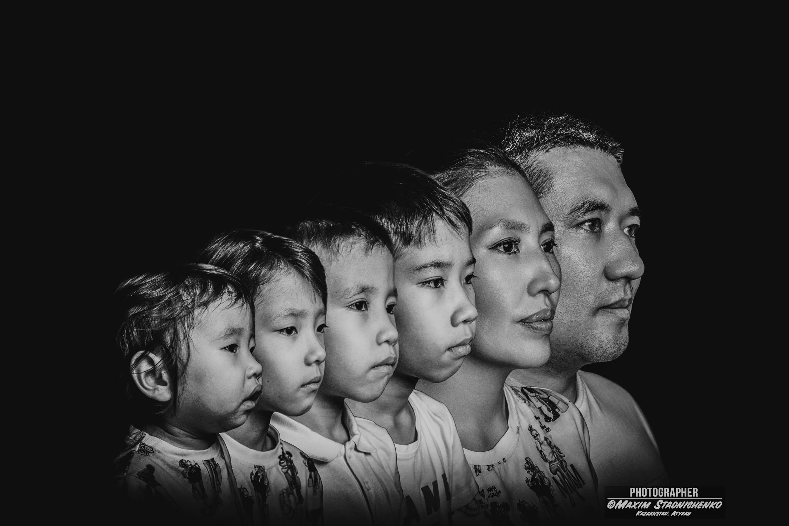 Семейная фотосессия. Фотограф в Атырау Максим Стадниченко