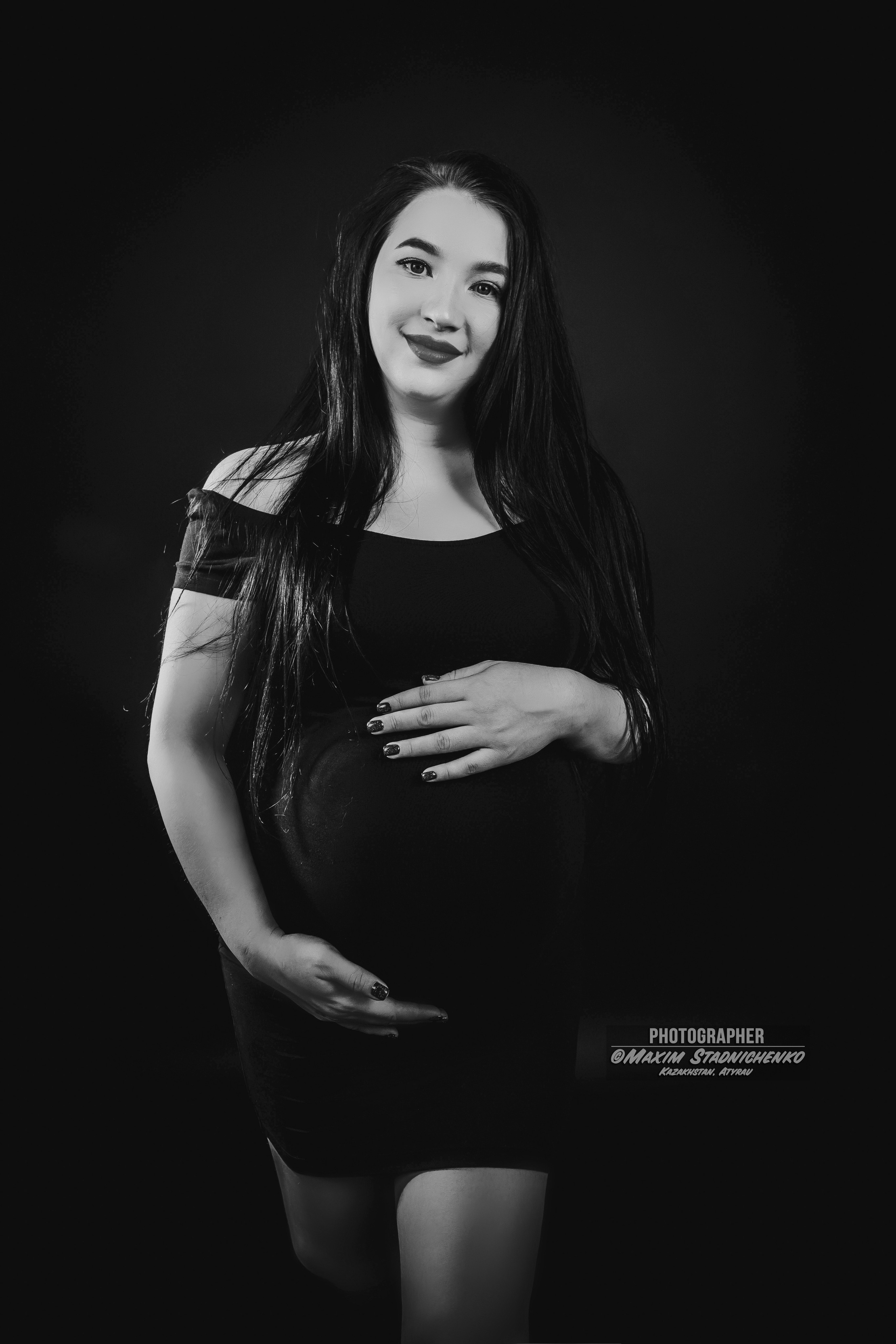 Фотосессия беременности. Фотограф в Атырау Максим Стадниченко