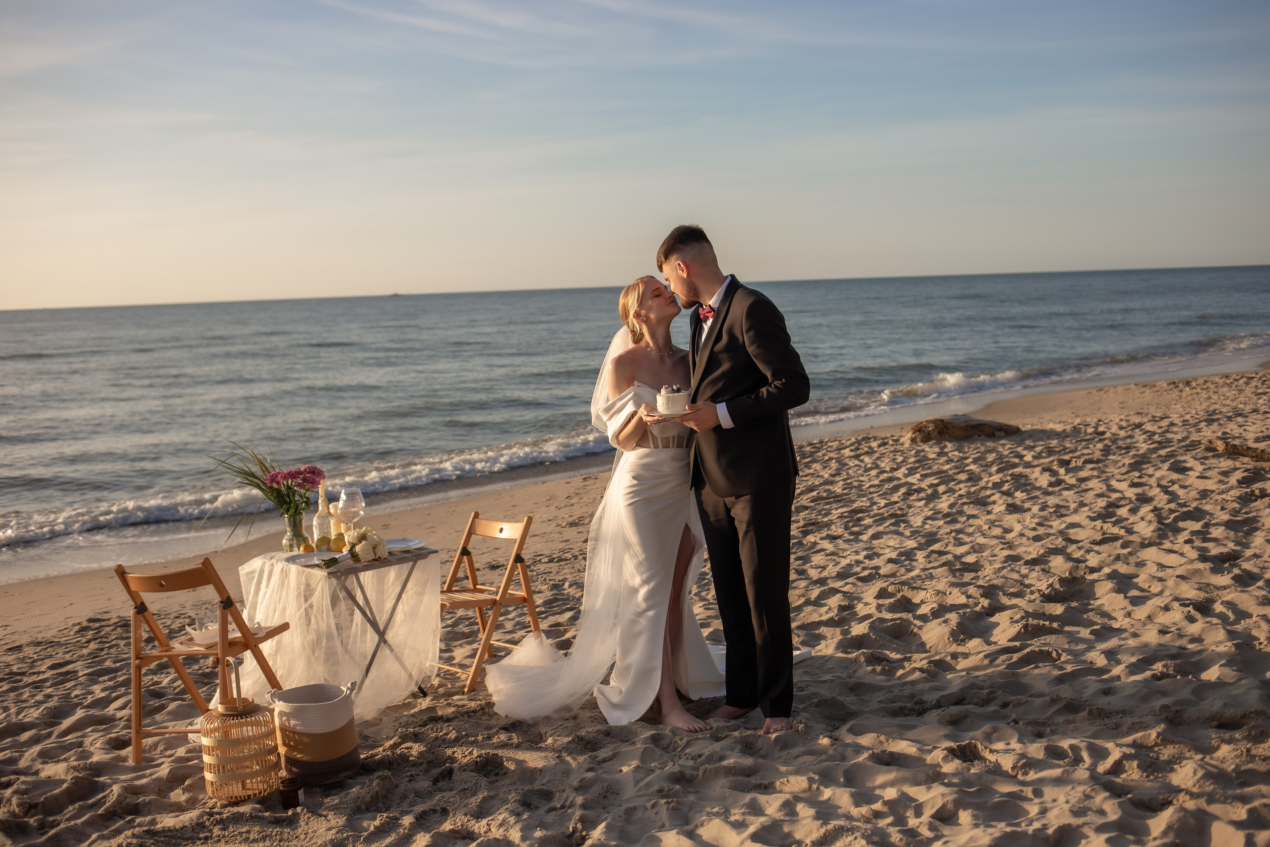 Александра и Влад. На закате. Фотограф в Калининграде Решетникова Алина